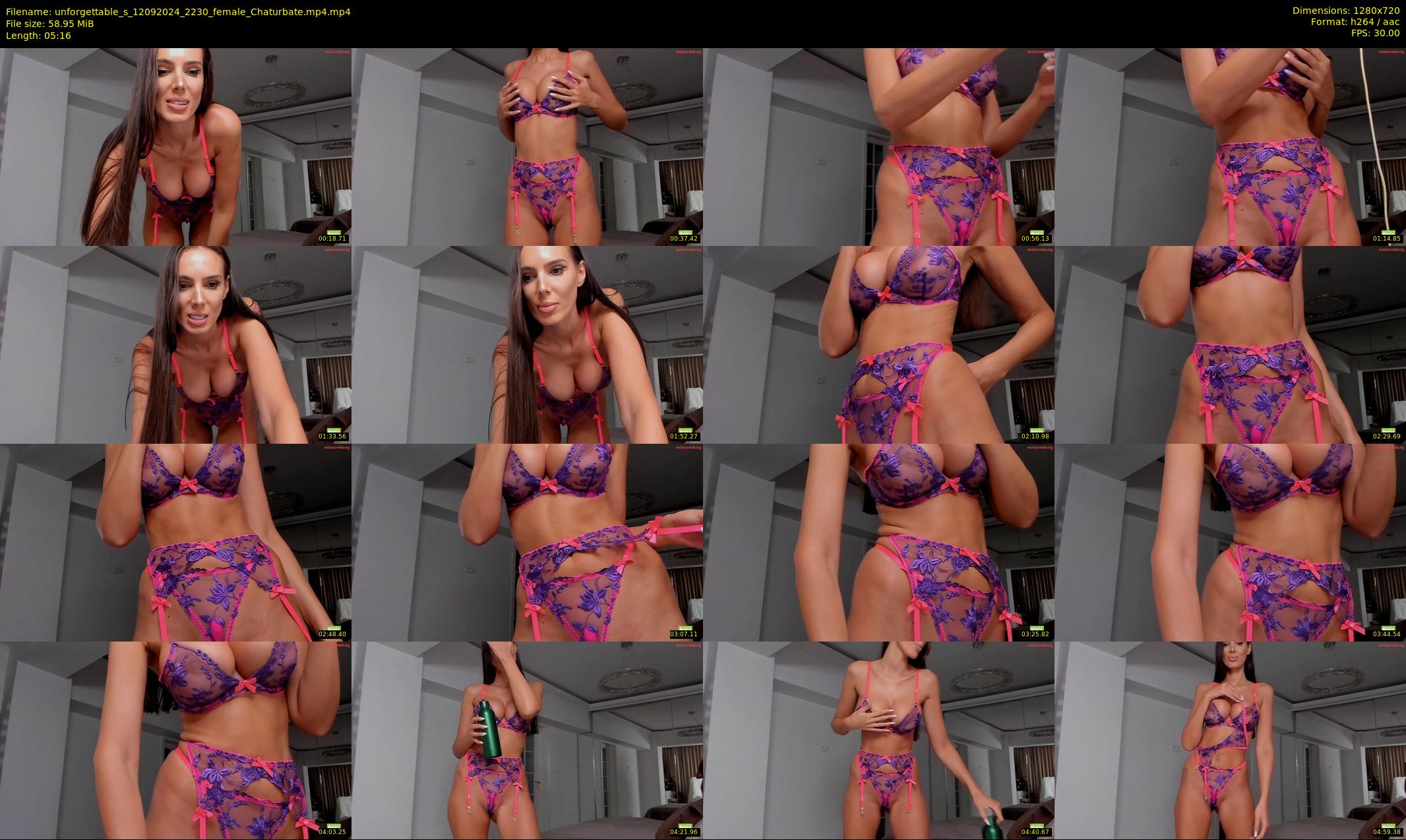 unforgettable_s — 6 minute Chaturbate female cam show recording, 720p, Sep 12, 2024