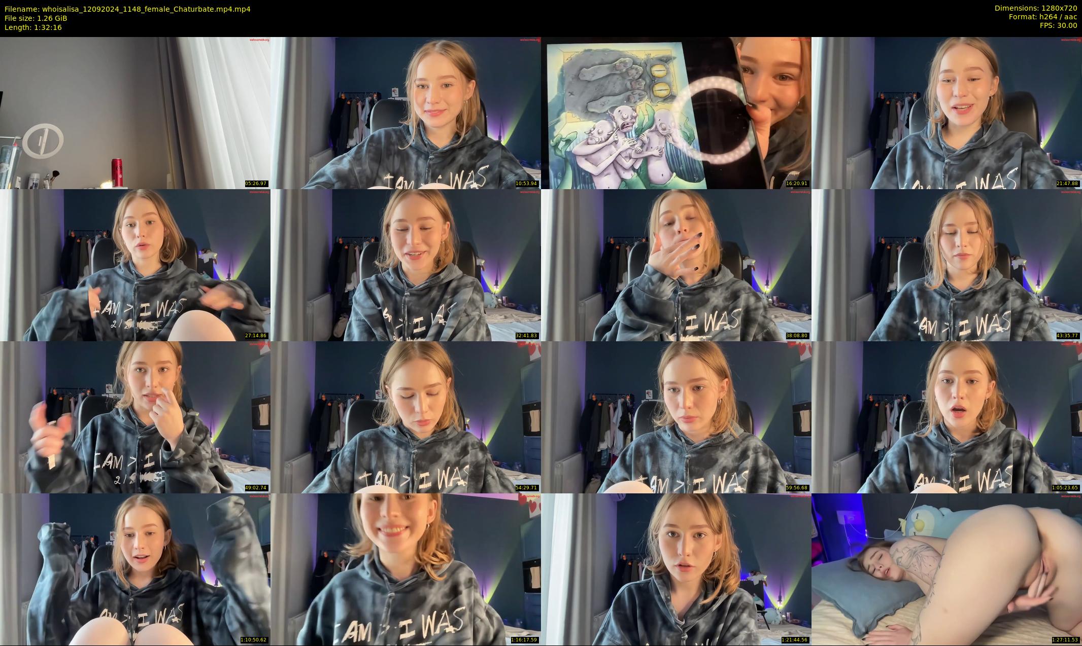 whoisalisa — 93 minute Chaturbate female cam show recording, 720p, Sep 12, 2024