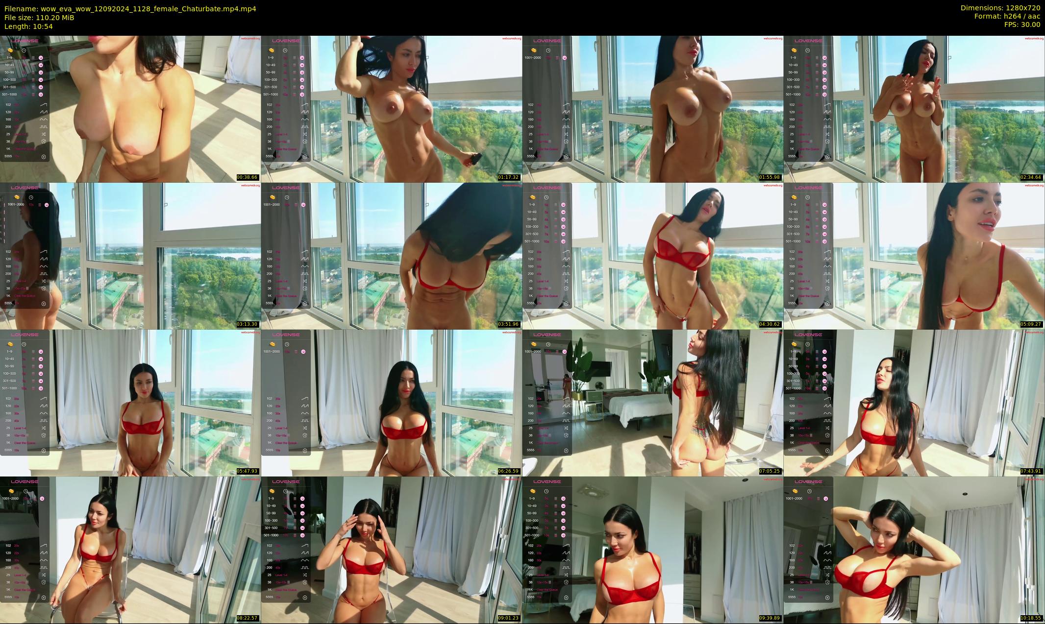 wow_eva_wow — 11 minute Chaturbate female cam show recording, 720p, Sep 12, 2024