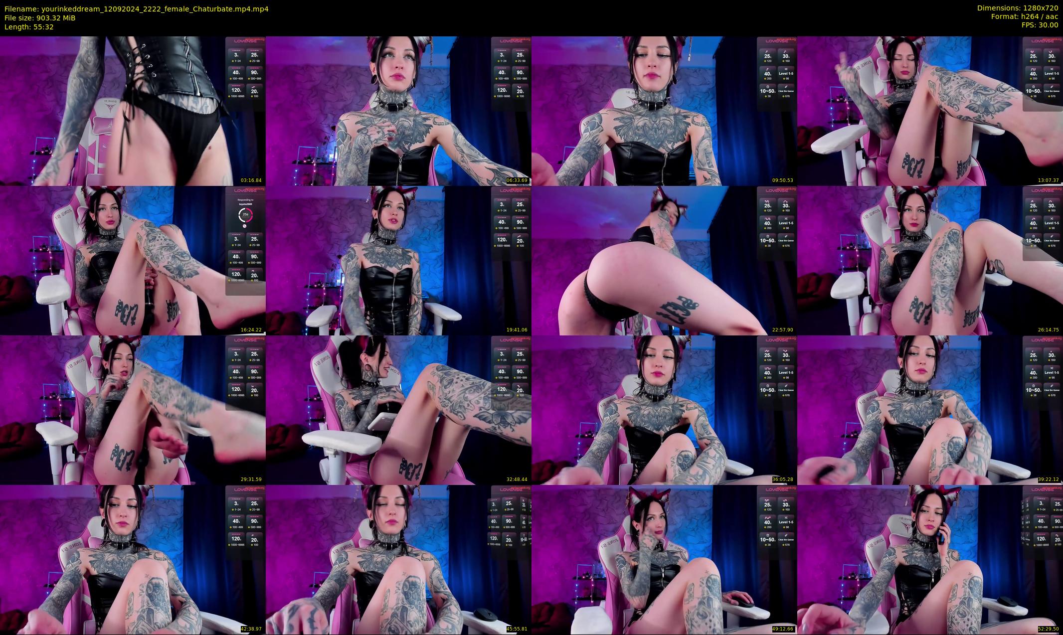 yourinkeddream — 56 minute Chaturbate couple cam show recording, 720p, Sep 12, 2024