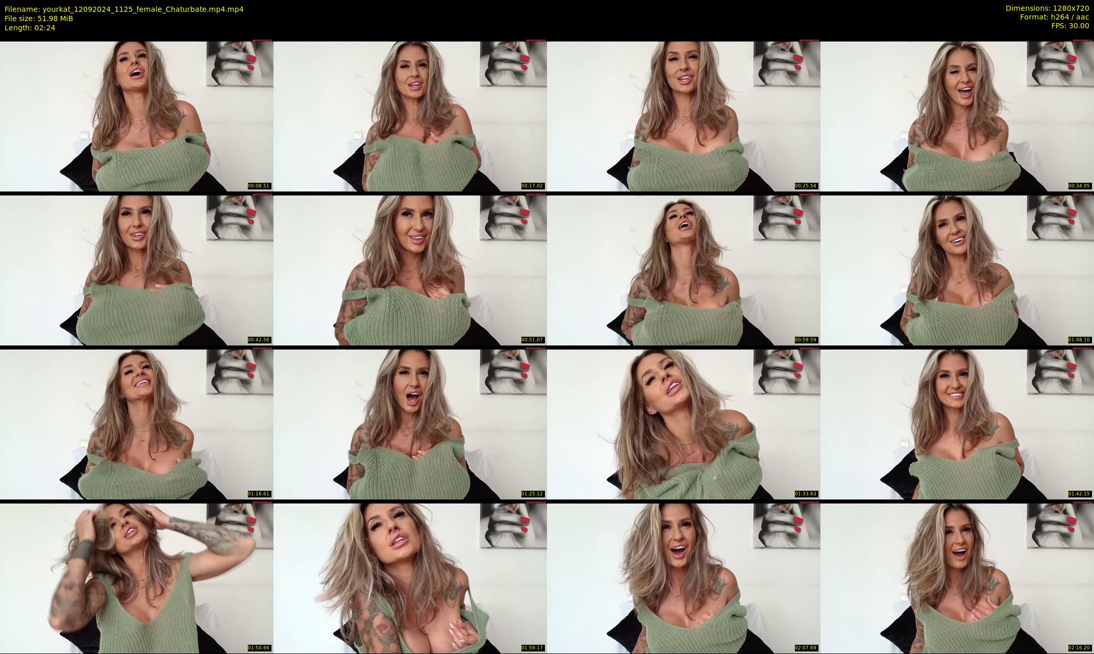 yourkat — 3 minute Chaturbate female cam show recording, 720p, Sep 12, 2024