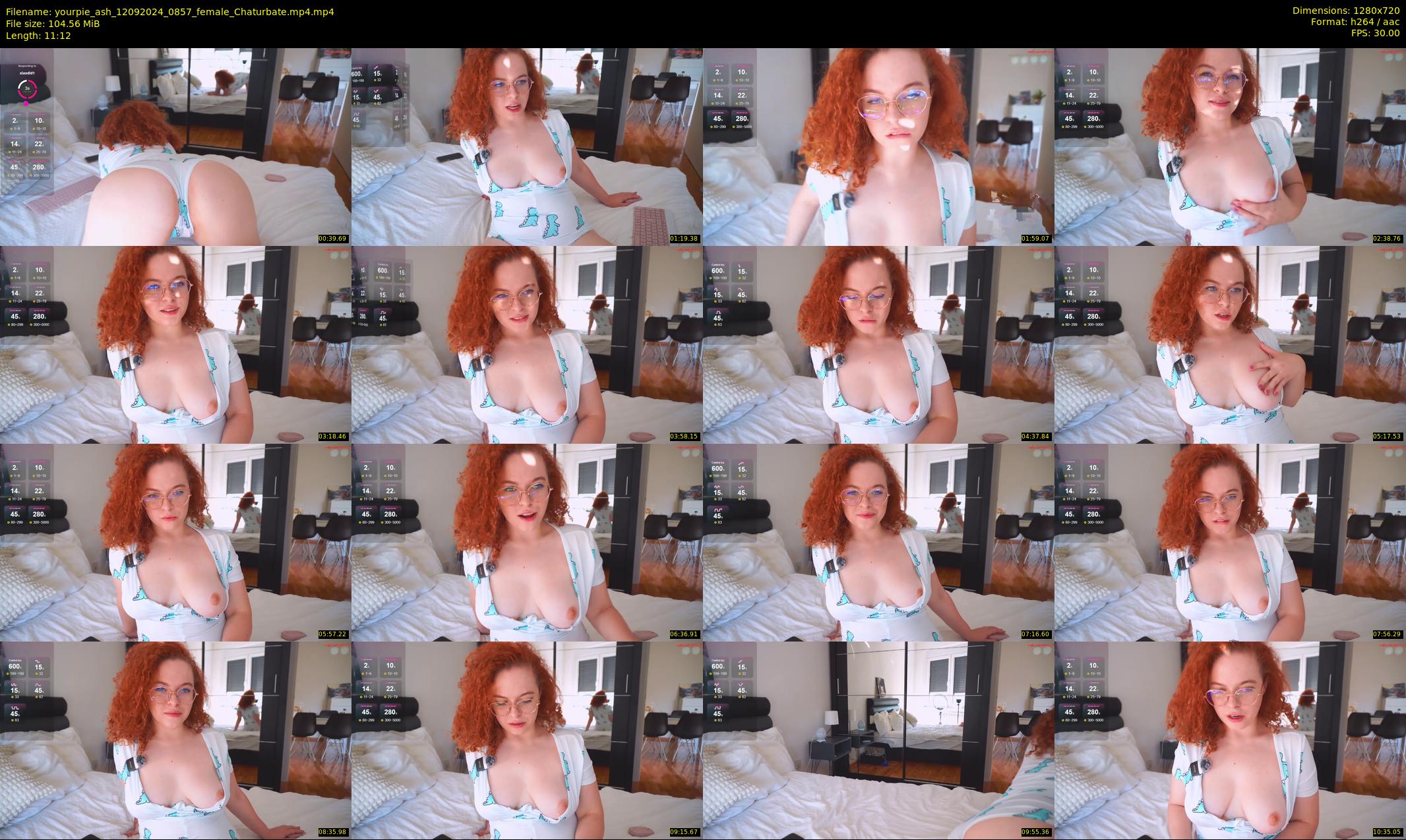 yourpie_ash — 12 minute Chaturbate female cam show recording, 720p, Sep 12, 2024