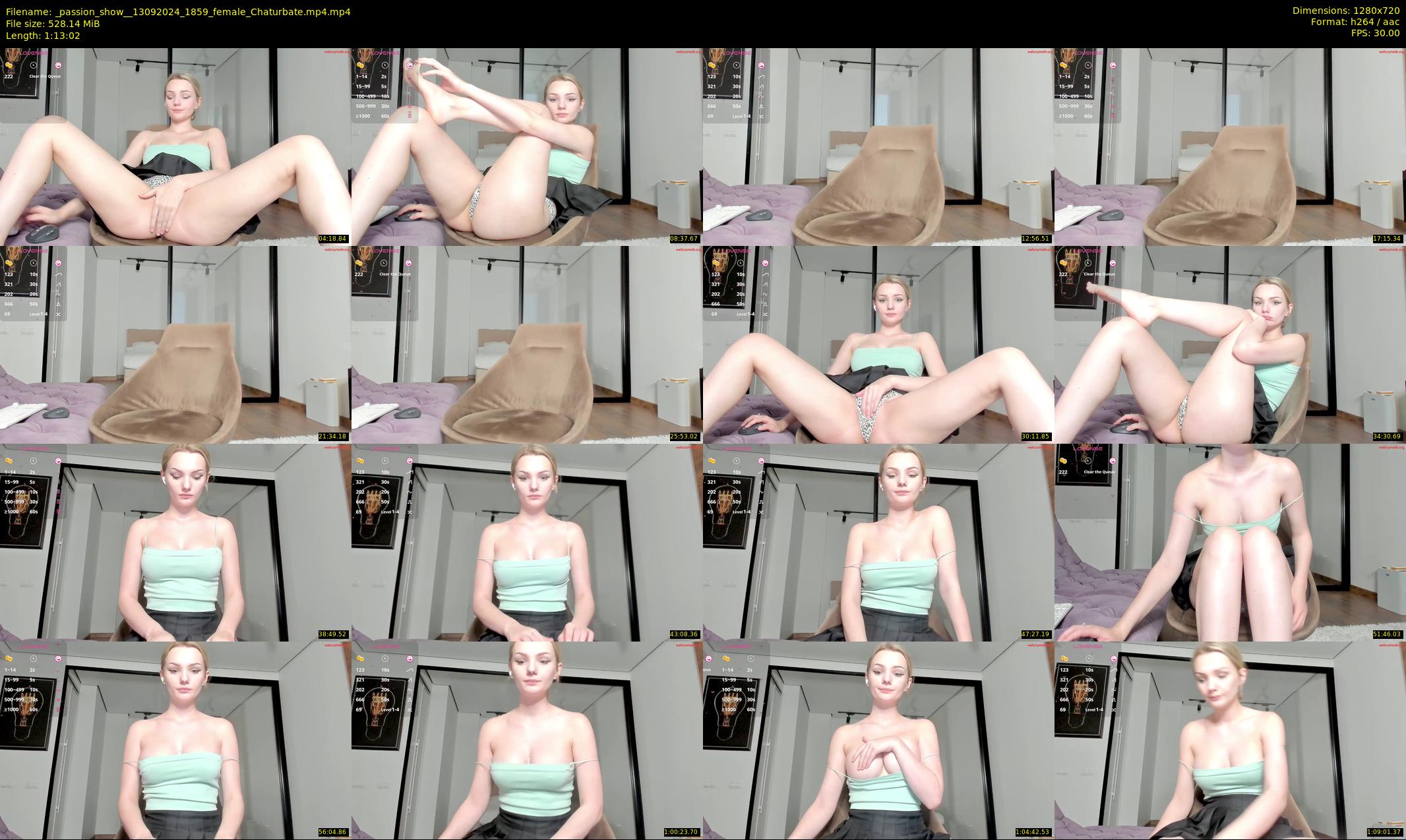 _passion_show_ — 74 minute Chaturbate couple cam show recording, 720p, Sep 13, 2024