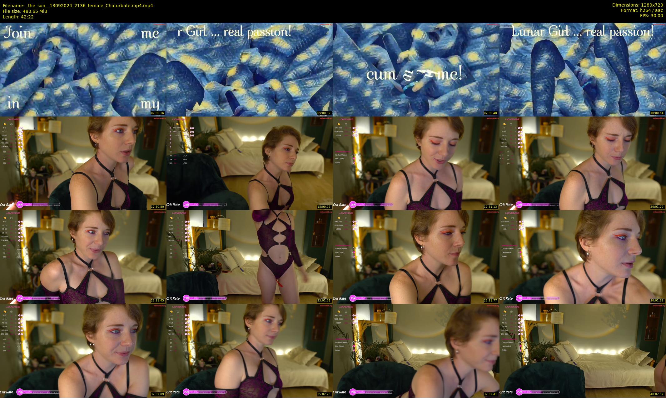 _the_sun_ — 43 minute Chaturbate female cam show recording, 720p, Sep 13, 2024