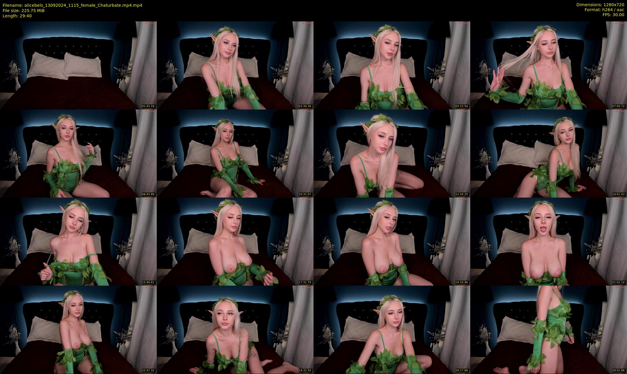 alicebels — 30 minute Chaturbate female cam show recording, 720p, Sep 13, 2024