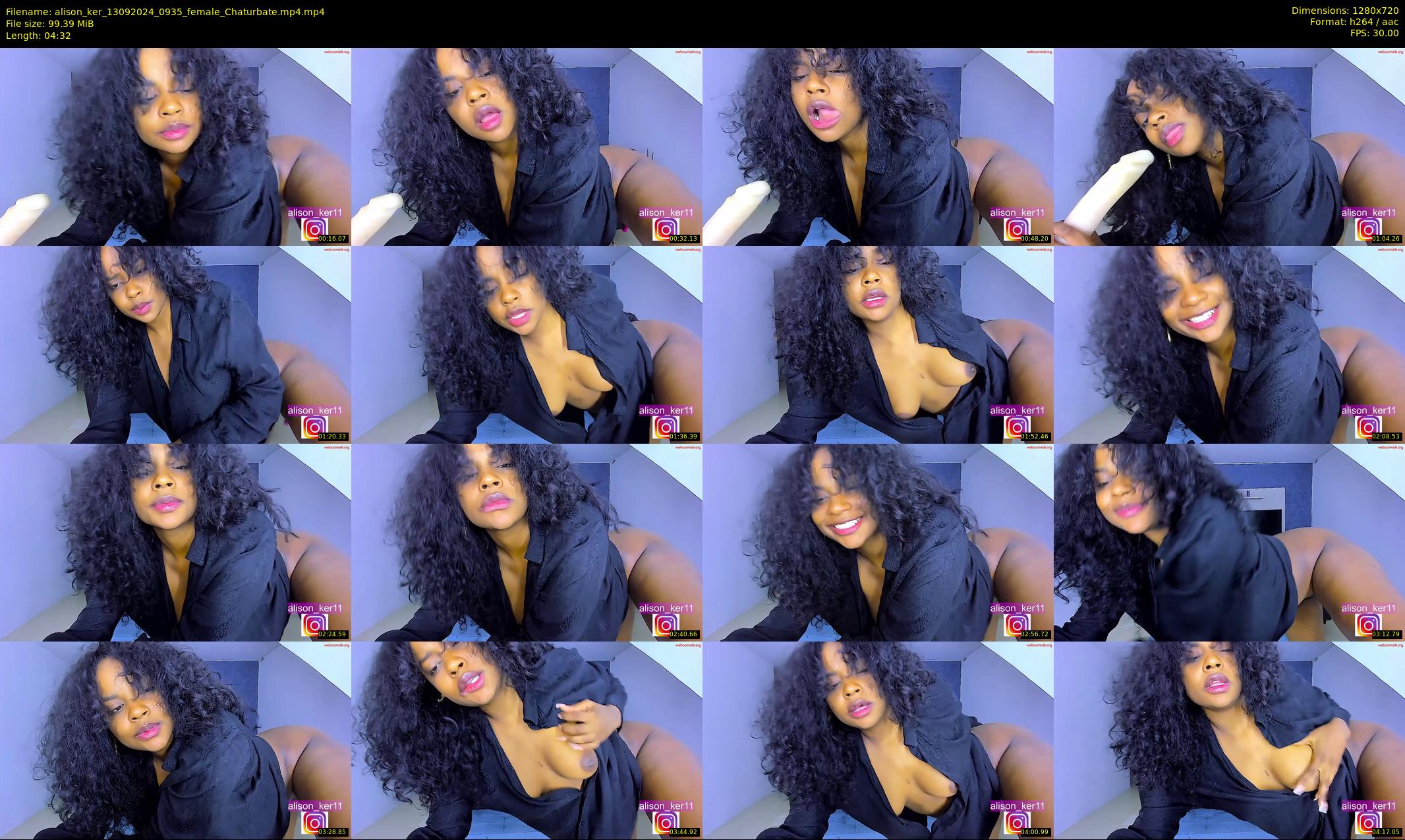 alison_ker — 5 minute Chaturbate female cam show recording, 720p, Sep 13, 2024