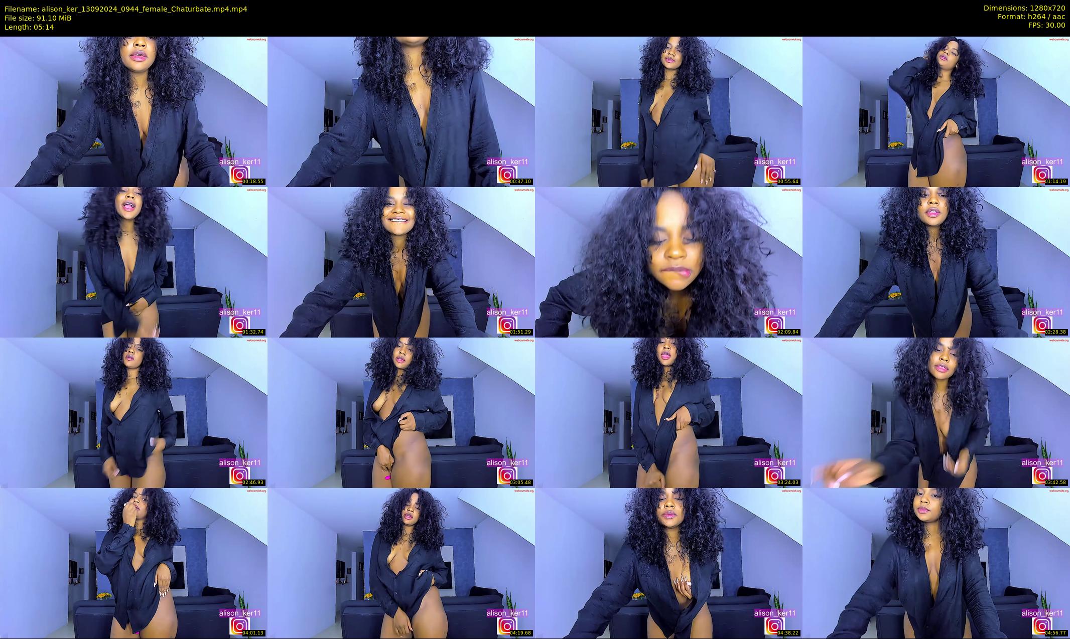 alison_ker — 6 minute Chaturbate female cam show recording, 720p, Sep 13, 2024