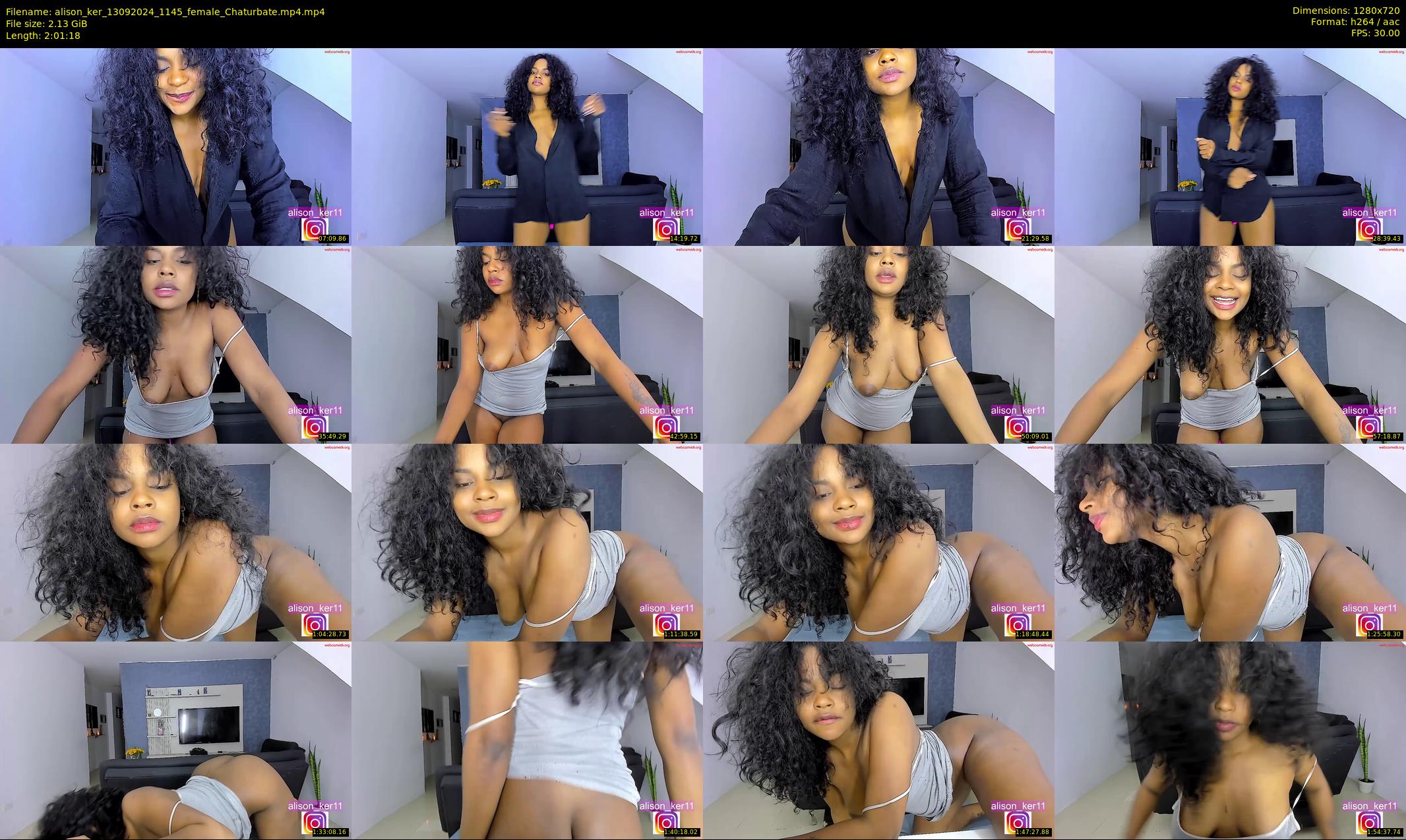 alison_ker — 122 minute Chaturbate female cam show recording, 720p, Sep 13, 2024
