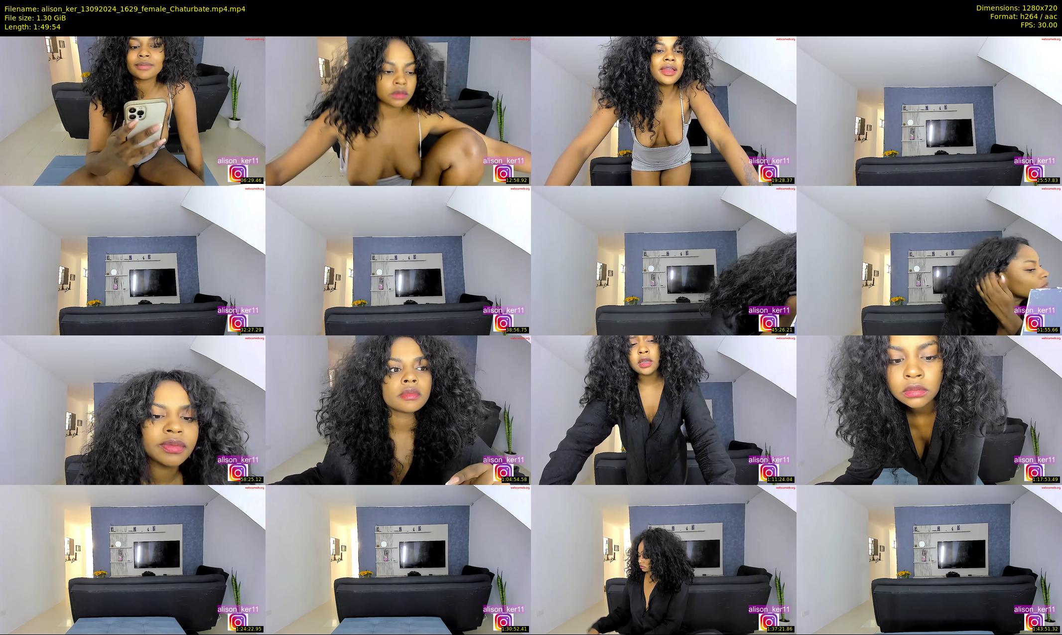alison_ker — 110 minute Chaturbate female cam show recording, 720p, Sep 13, 2024