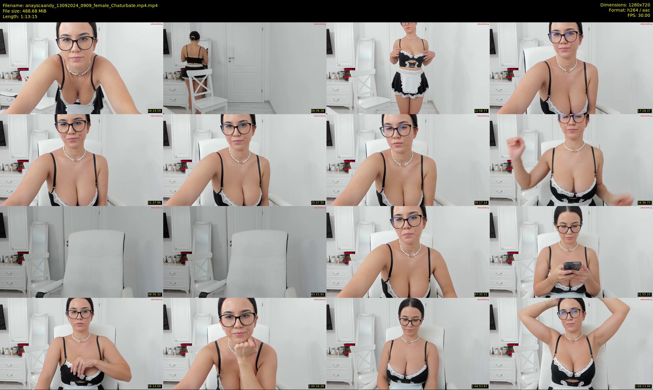 anayscaandy — 74 minute Chaturbate female cam show recording, 720p, Sep 13, 2024