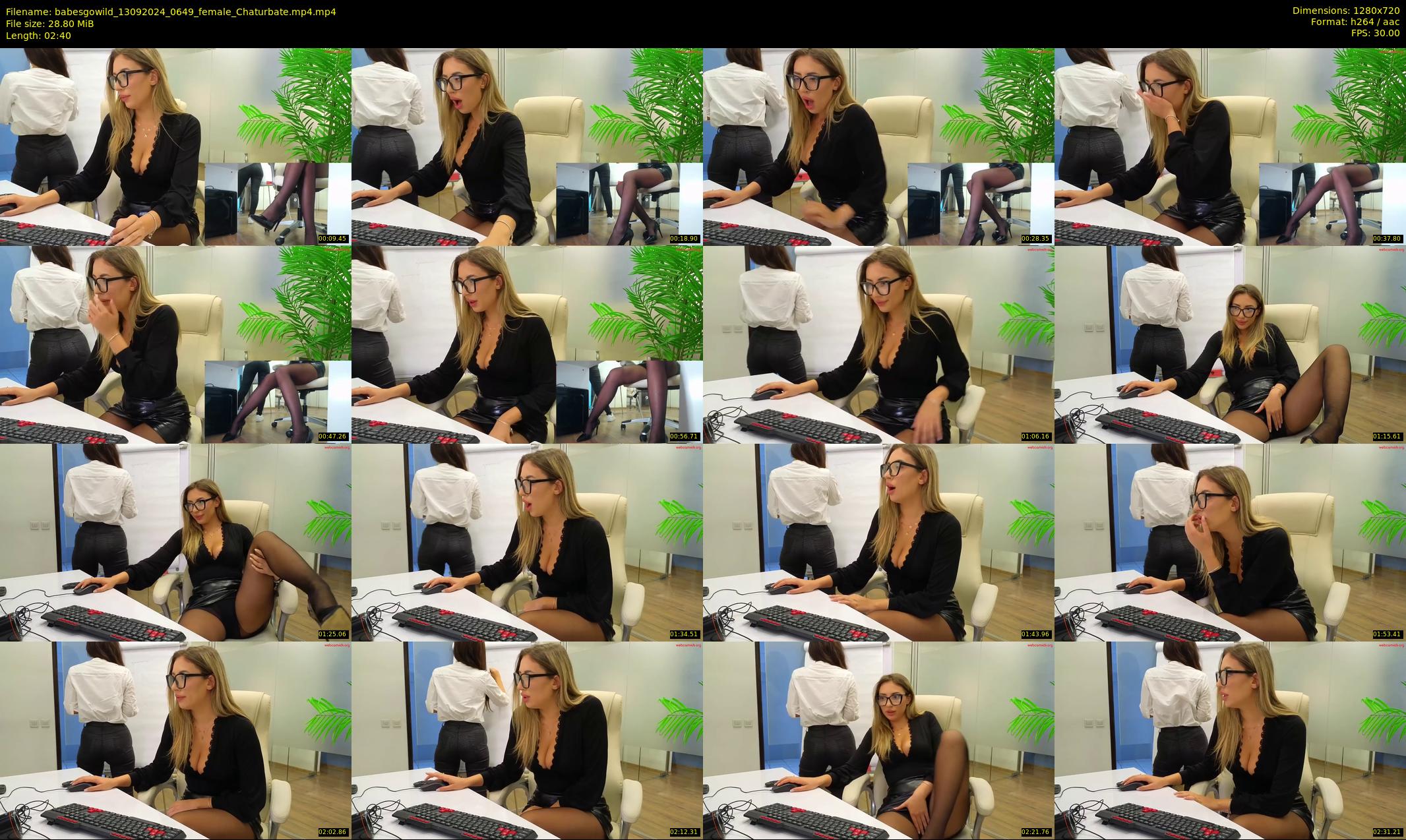 babesgowild — 3 minute Chaturbate couple cam show recording, 720p, Sep 13, 2024