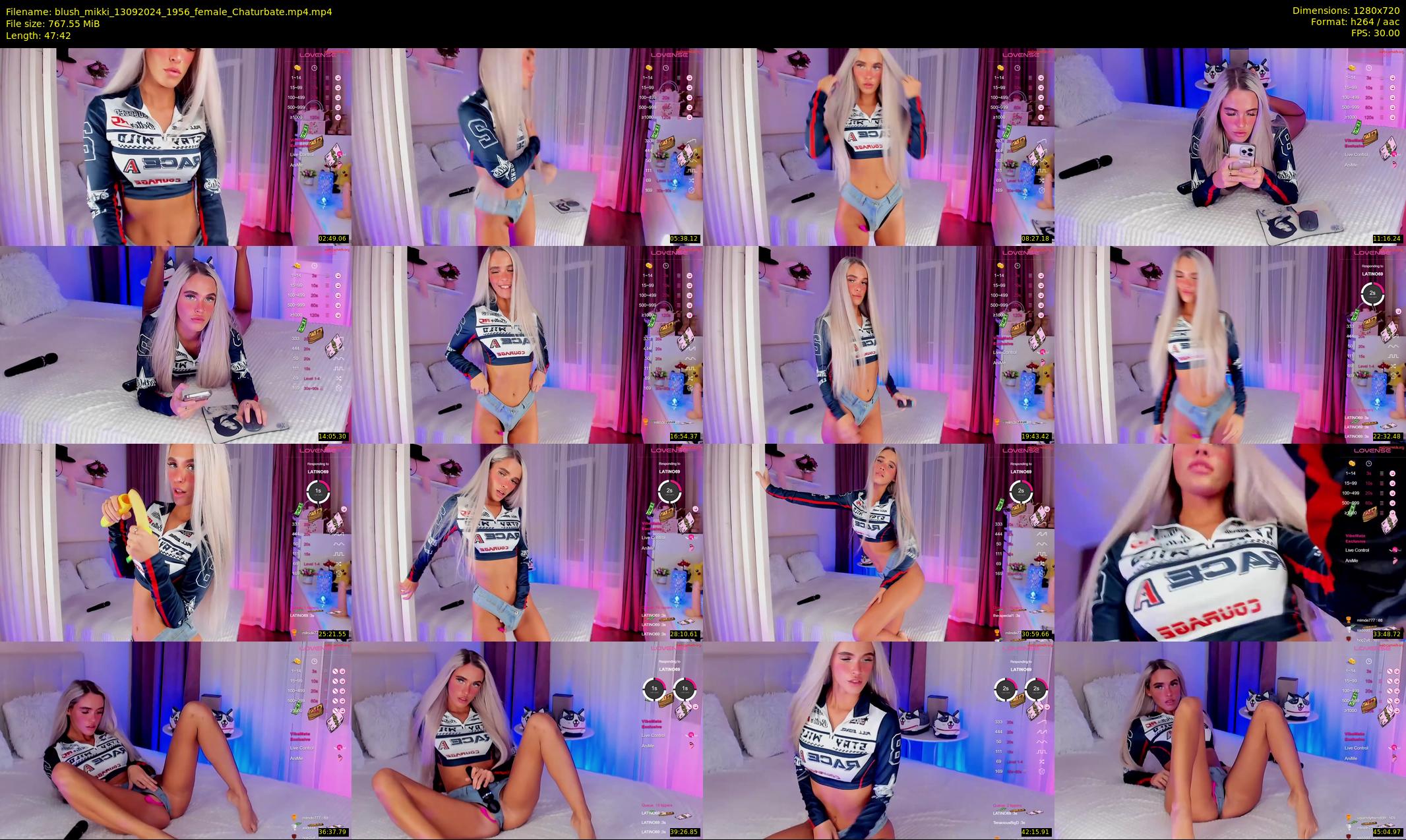 blush_mikki — 48 minute Chaturbate female cam show recording, 720p, Sep 13, 2024