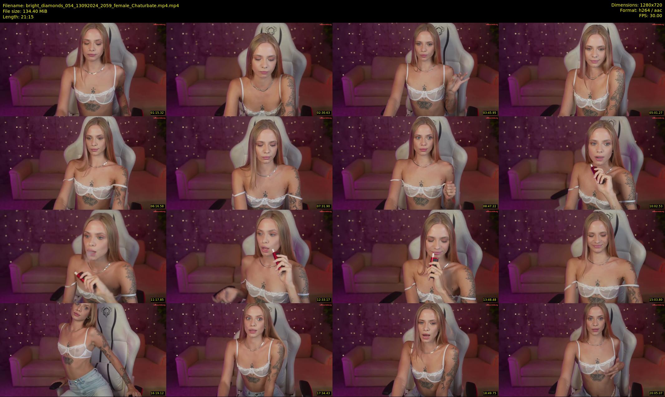 bright_diamonds_054 — 22 minute Chaturbate couple cam show recording, 720p, Sep 13, 2024