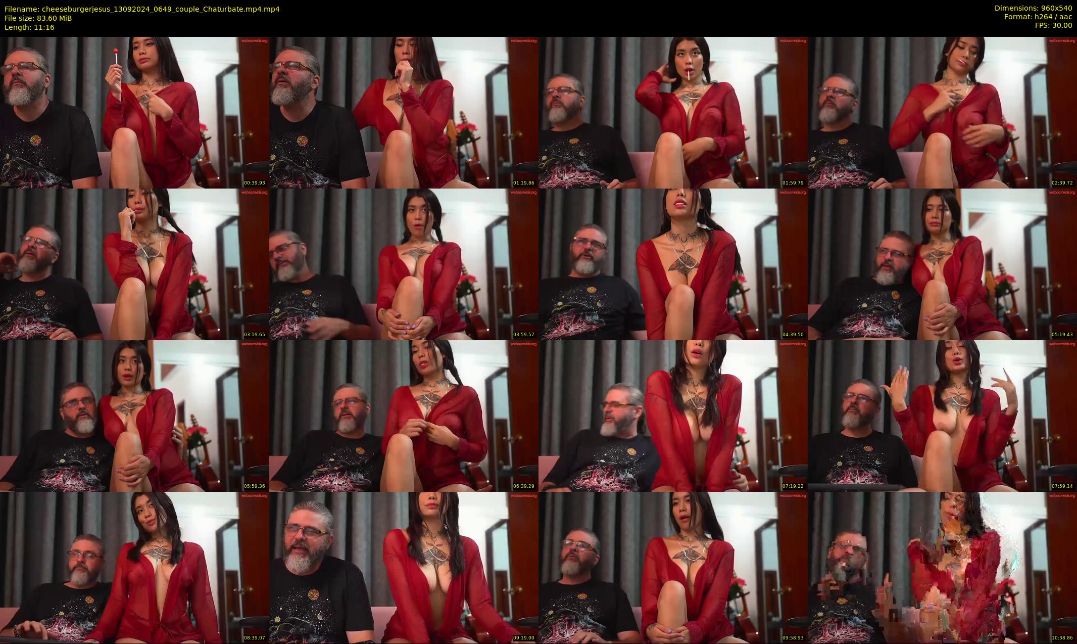 cheeseburgerjesus — 12 minute Chaturbate couple cam show recording, 480p, Sep 13, 2024
