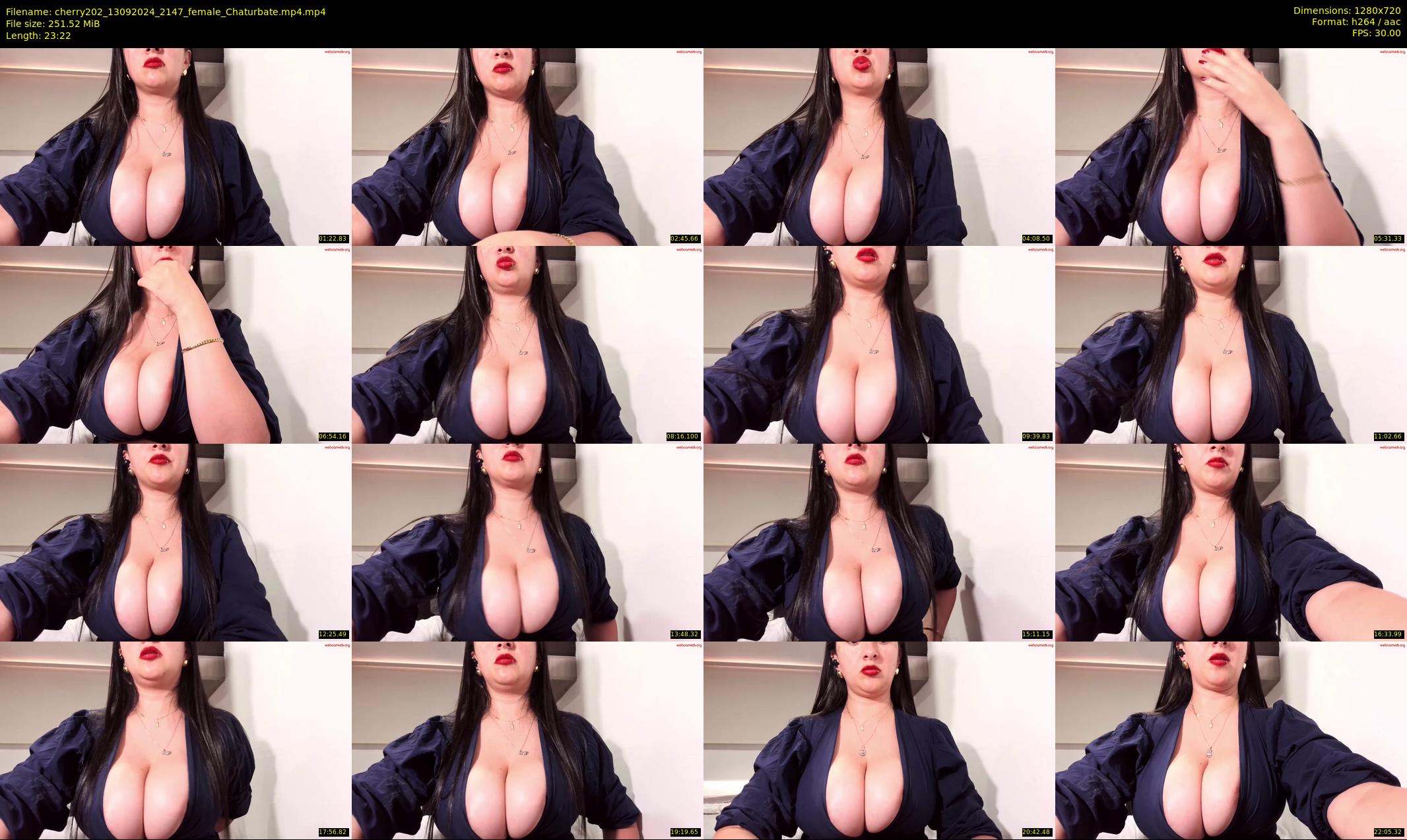 cherry202 — 24 minute Chaturbate female cam show recording, 720p, Sep 13, 2024