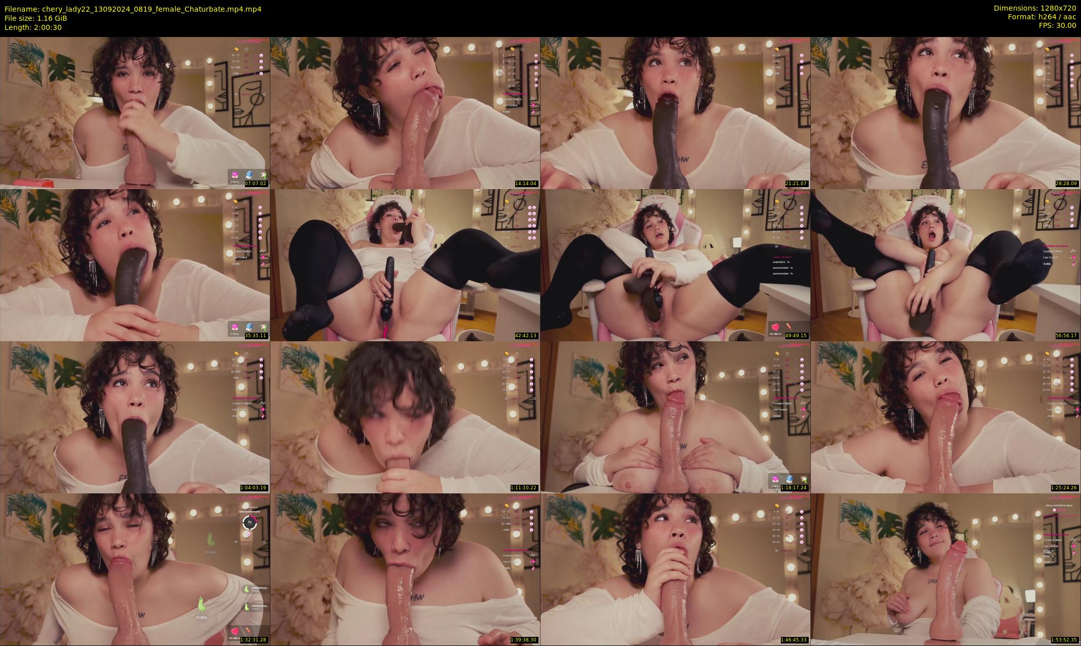 chery_lady22 — 121 minute Chaturbate female cam show recording, 720p, Sep 13, 2024