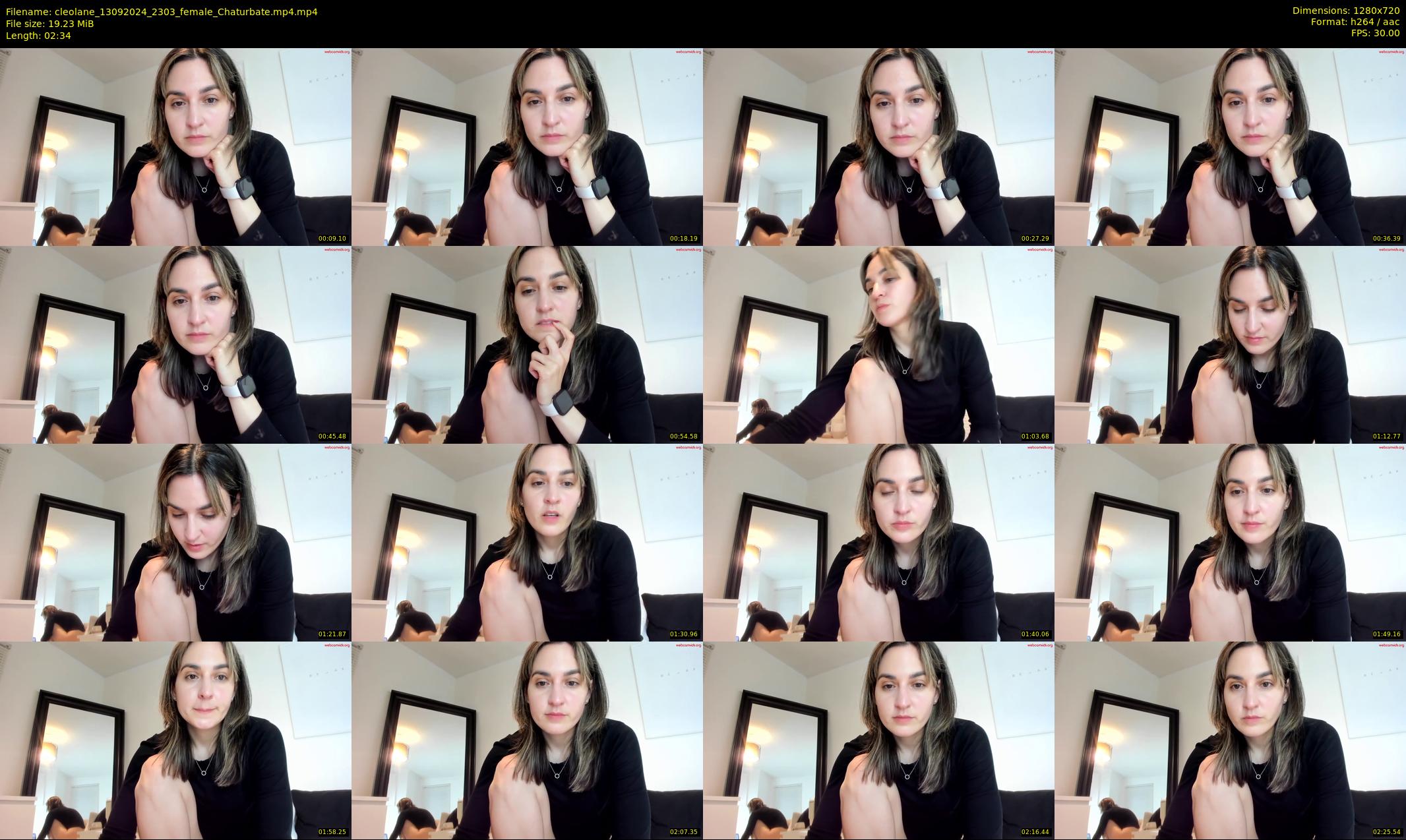 cleolane — 3 minute Chaturbate female cam show recording, 720p, Sep 13, 2024