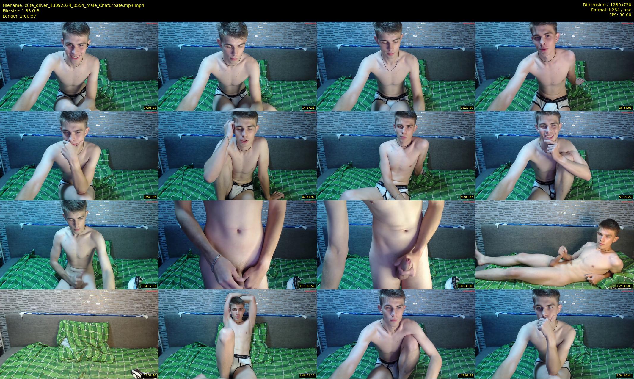 cute_oliver — 121 minute Chaturbate male cam show recording, 720p, Sep 13, 2024