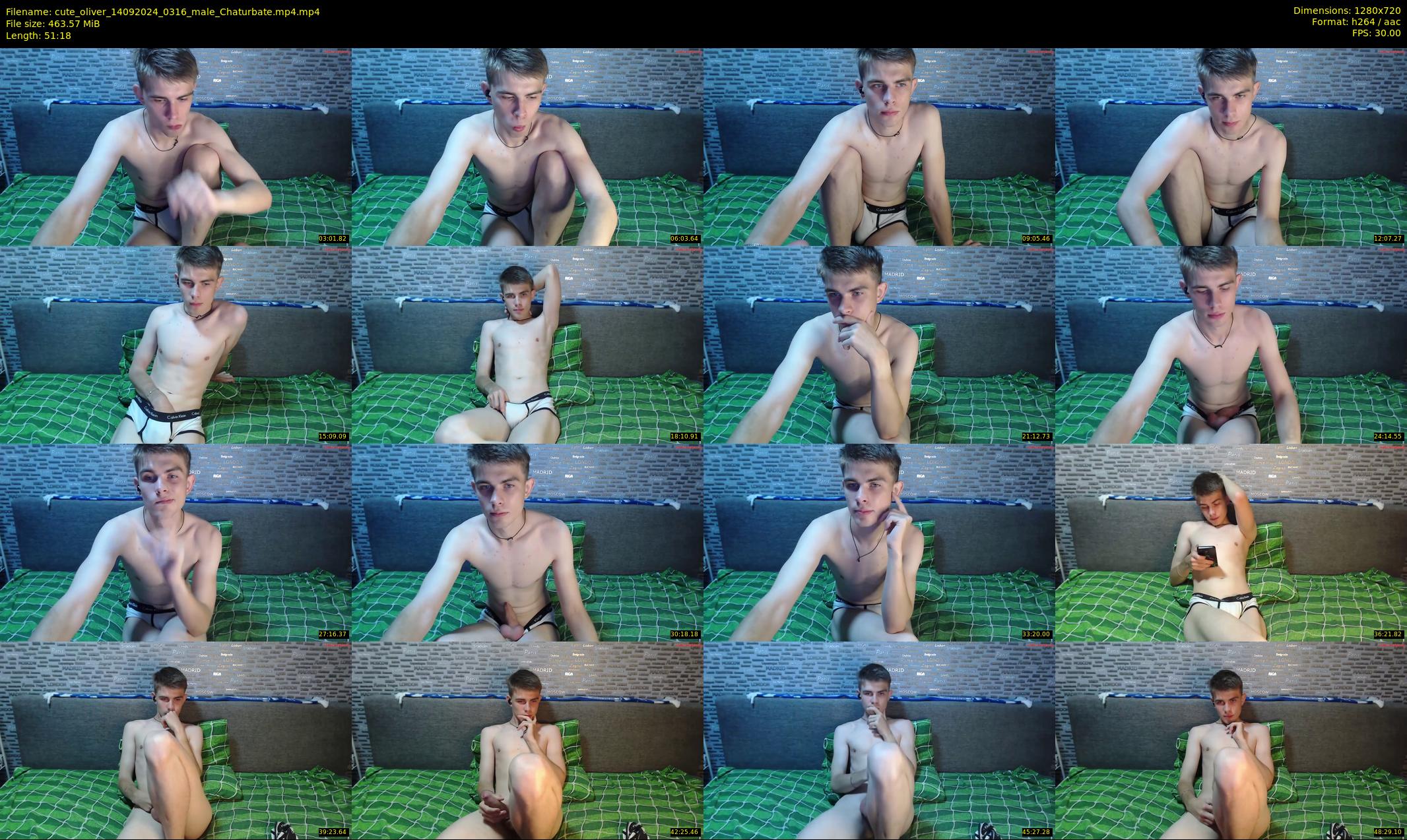 cute_oliver — 52 minute Chaturbate male cam show recording, 720p, Sep 14, 2024