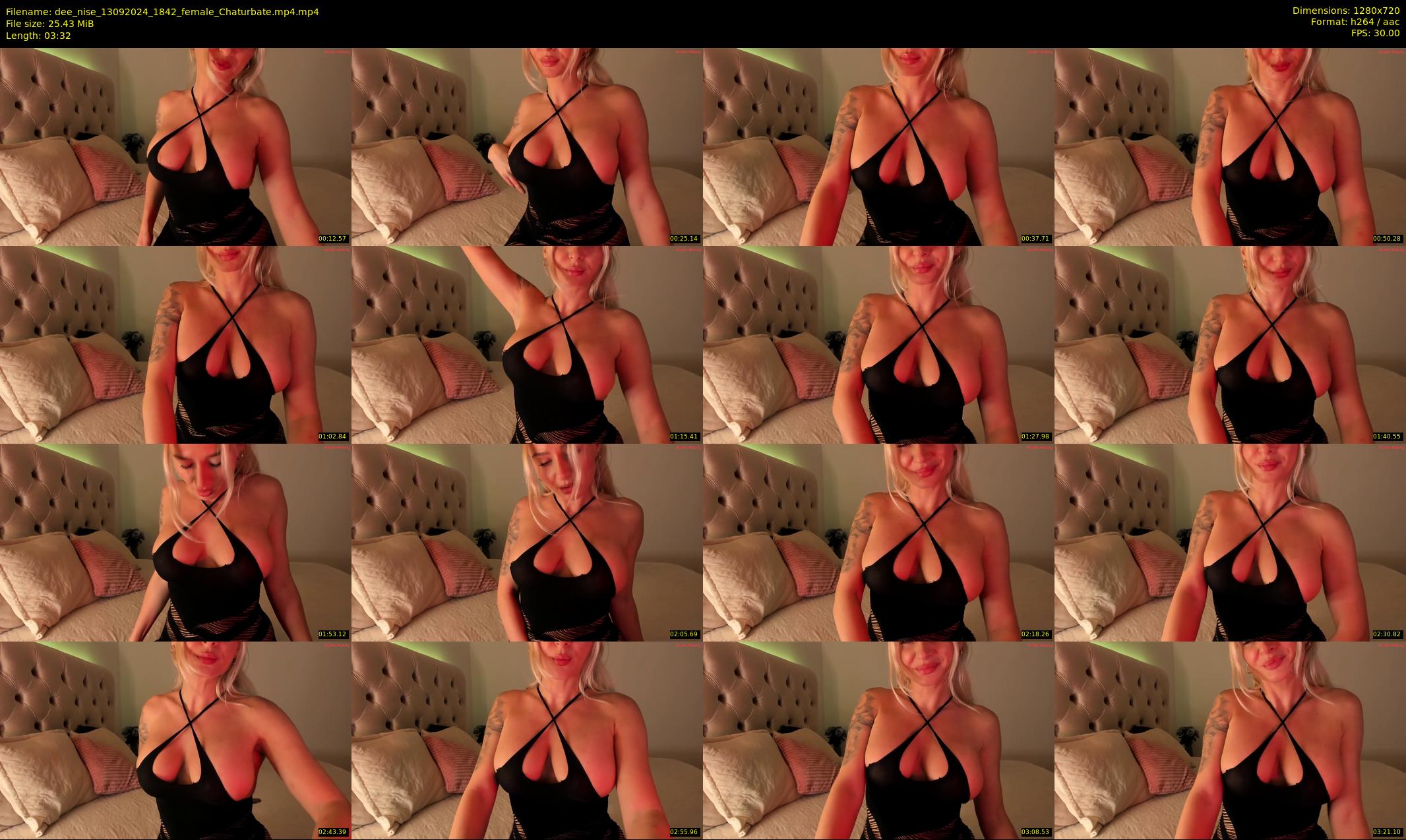 dee_nise — 4 minute Chaturbate female cam show recording, 720p, Sep 13, 2024
