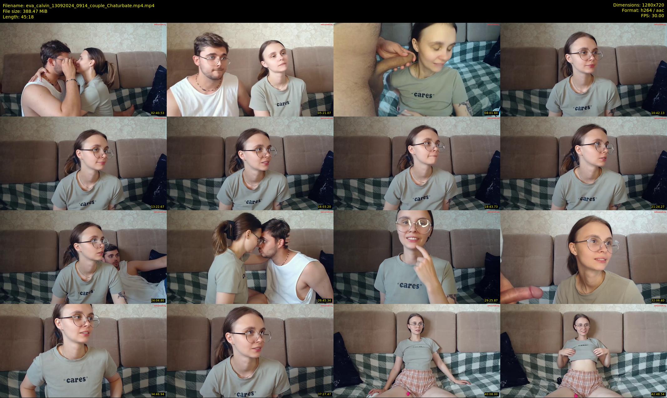 eva_calvin — 46 minute Chaturbate couple cam show recording, 720p, Sep 13, 2024
