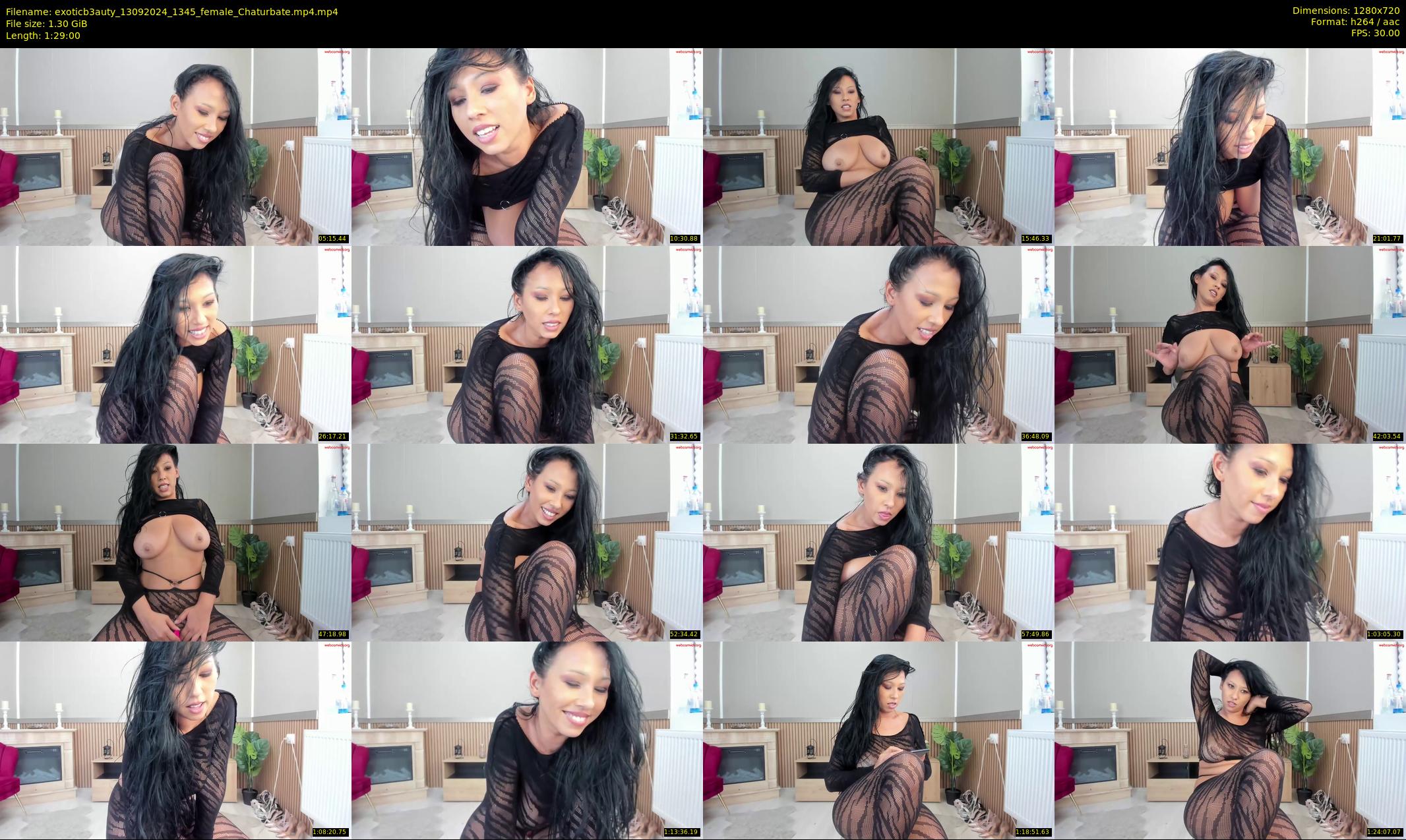 exoticb3auty — 89 minute Chaturbate female cam show recording, 720p, Sep 13, 2024