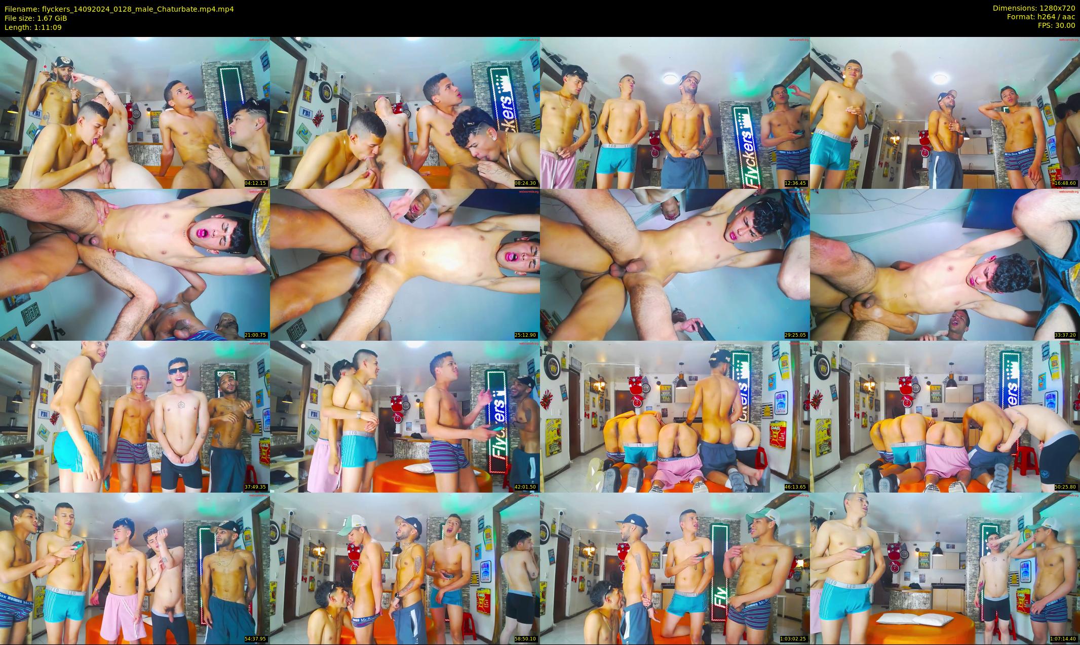 flyckers — 72 minute Chaturbate male cam show recording, 720p, Sep 14, 2024