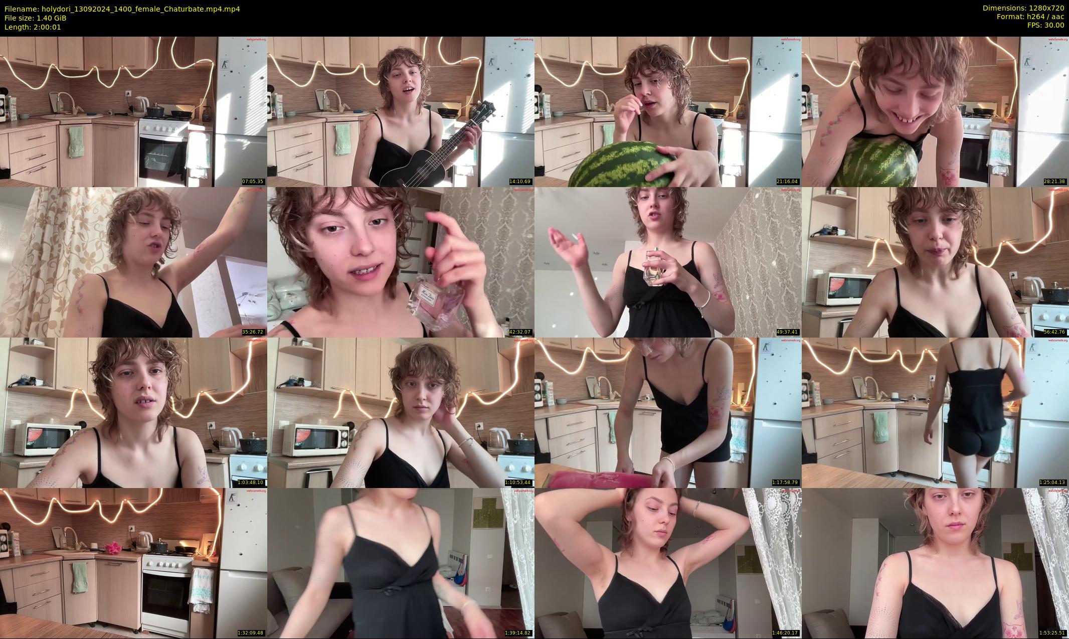 holydori — 121 minute Chaturbate female cam show recording, 720p, Sep 13, 2024