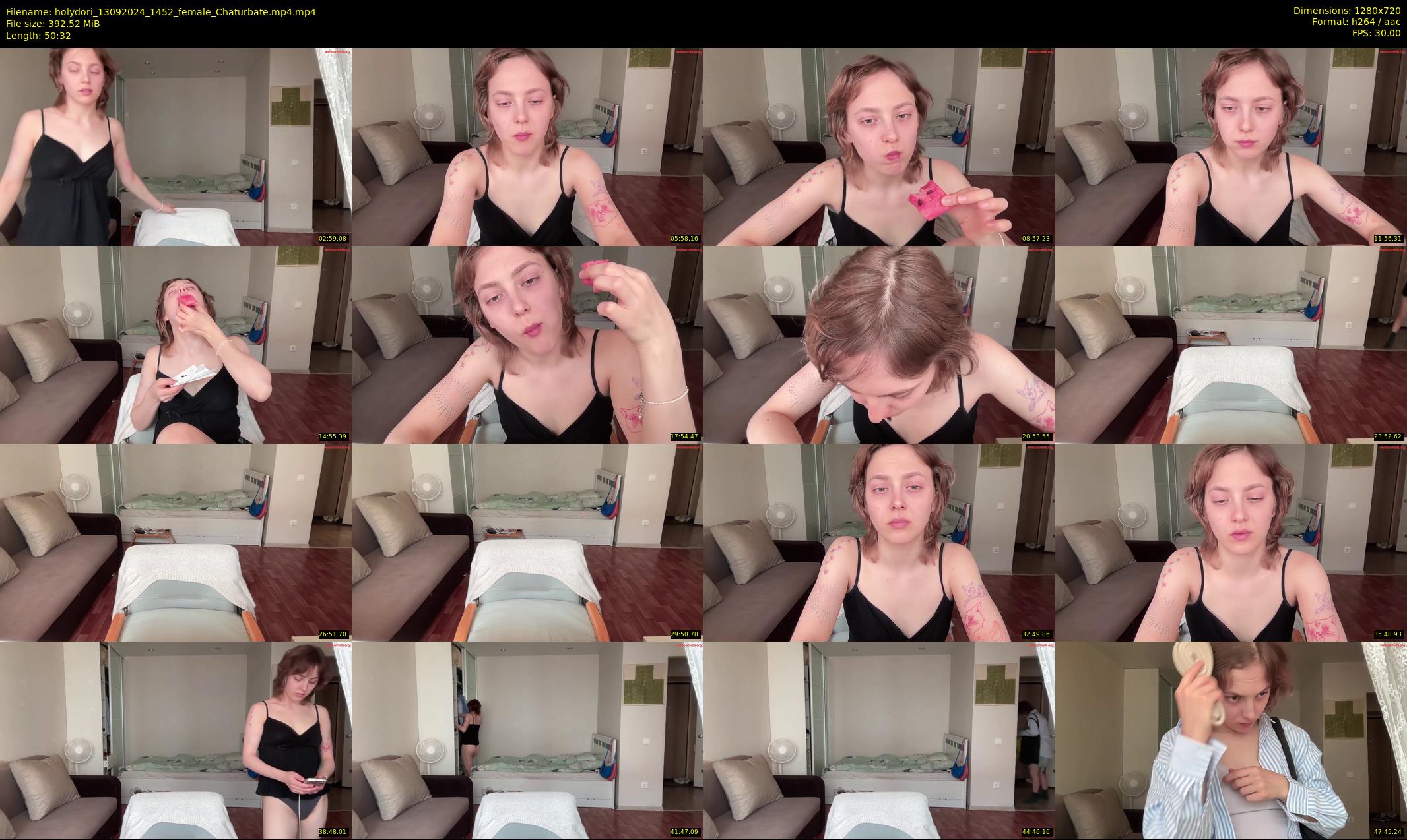 holydori — 51 minute Chaturbate female cam show recording, 720p, Sep 13, 2024
