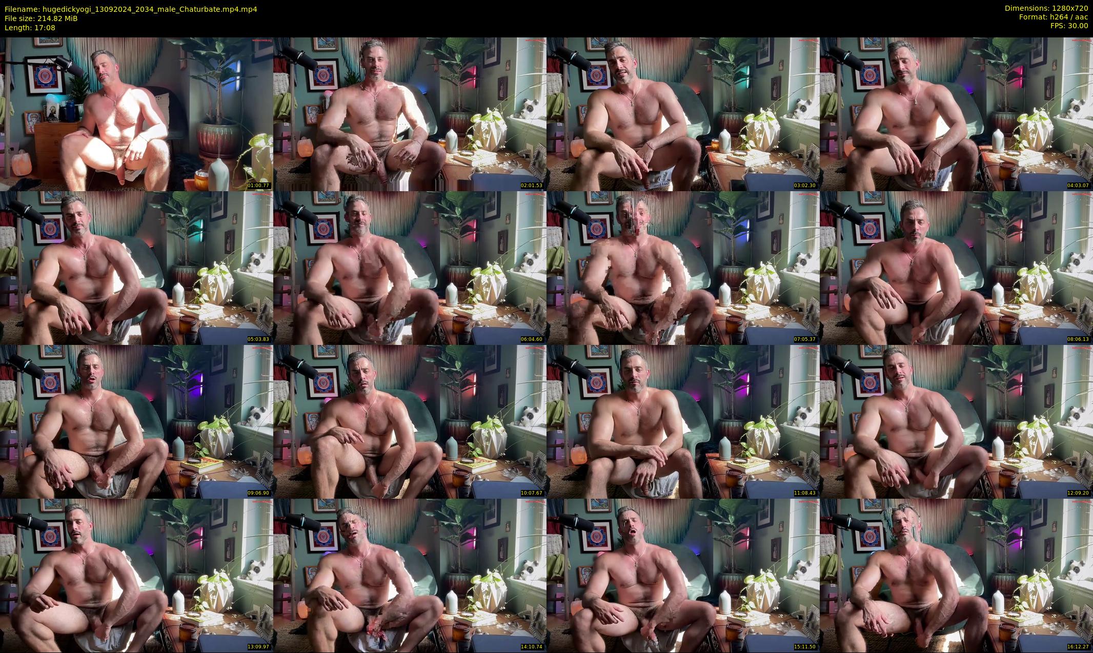 hugedickyogi — 18 minute Chaturbate male cam show recording, 720p, Sep 13, 2024