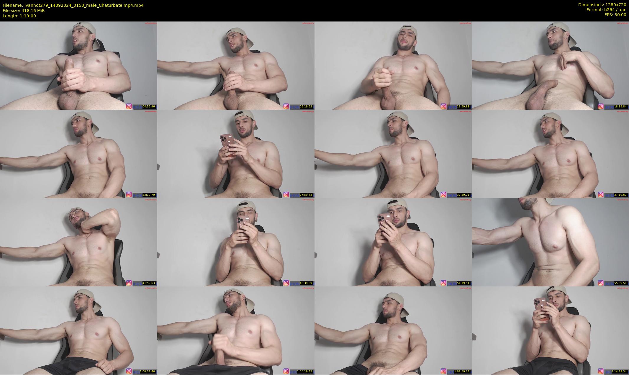 ivanhot279 — 79 minute Chaturbate male cam show recording, 720p, Sep 14, 2024