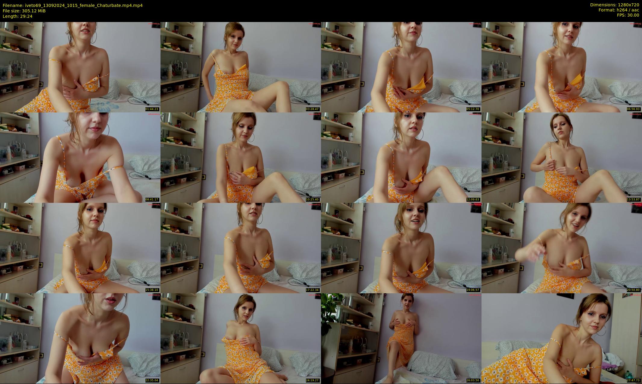 iveto69 — 30 minute Chaturbate female cam show recording, 720p, Sep 13, 2024