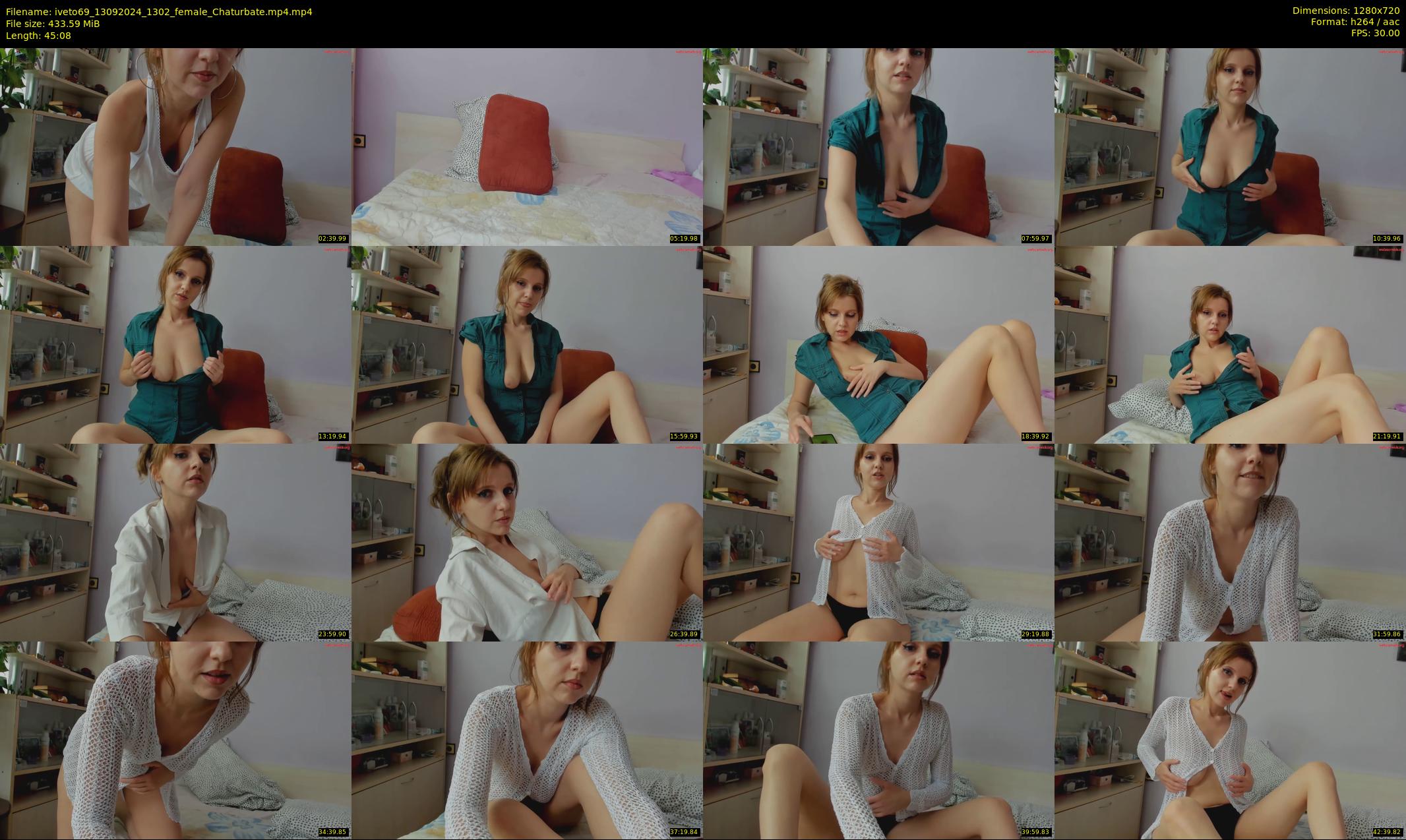 iveto69 — 46 minute Chaturbate female cam show recording, 720p, Sep 13, 2024