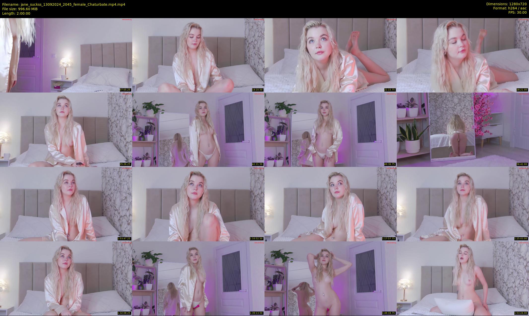 jane_suckss — 120 minute Chaturbate female cam show recording, 720p, Sep 13, 2024