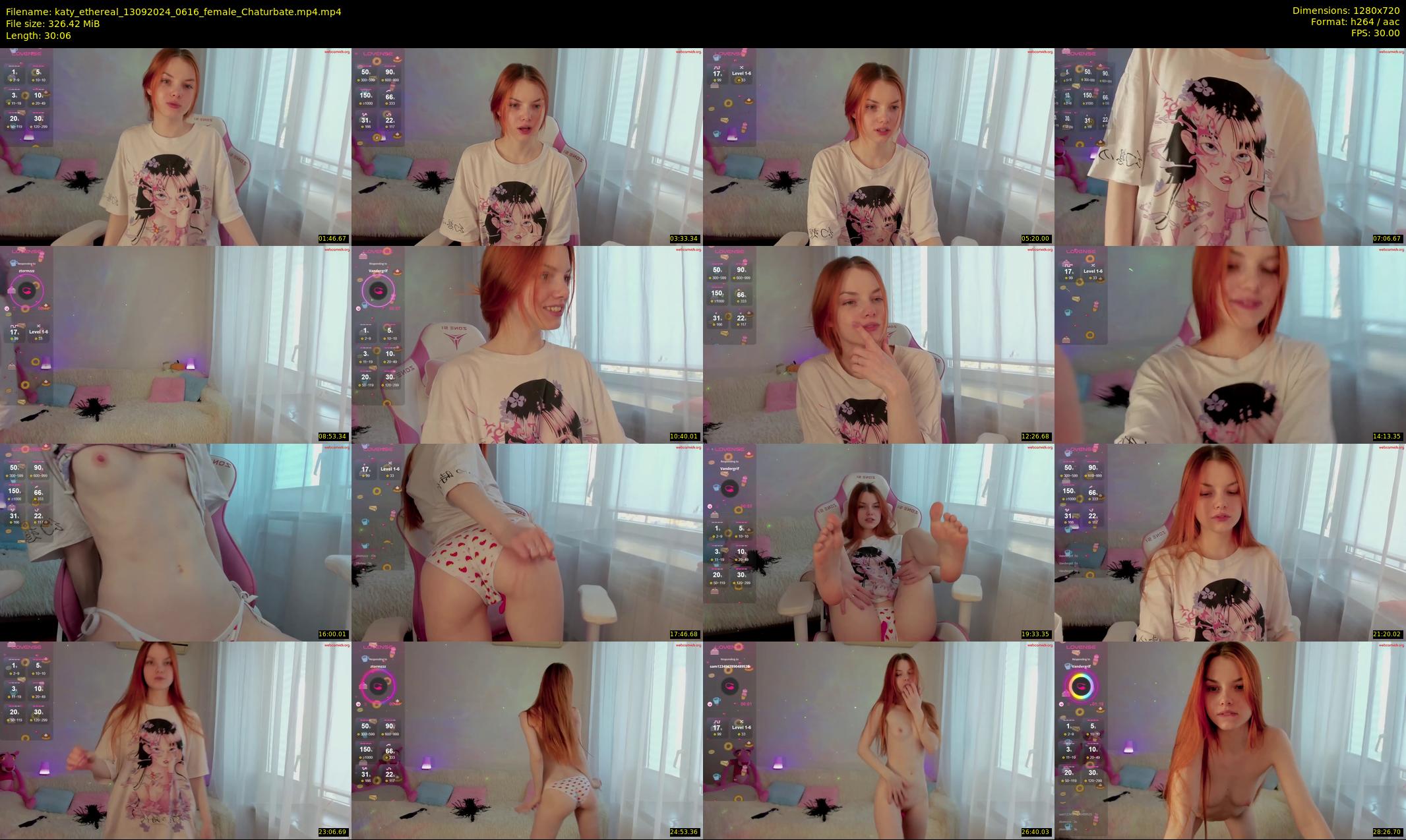 katy_ethereal — 31 minute Chaturbate female cam show recording, 720p, Sep 13, 2024