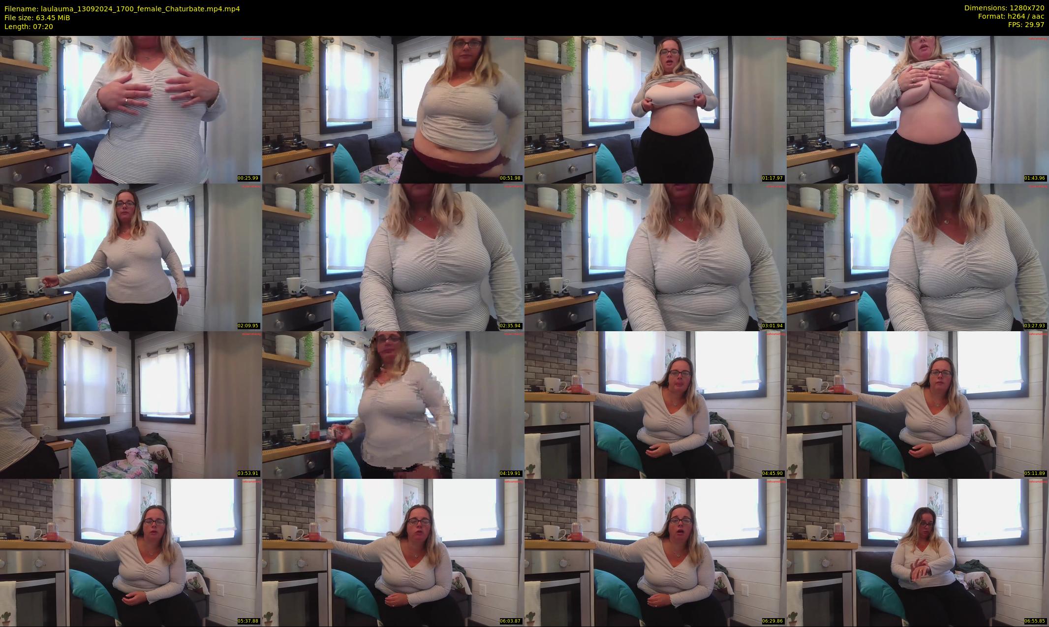 laulauma — 8 minute Chaturbate female cam show recording, 720p, Sep 13, 2024