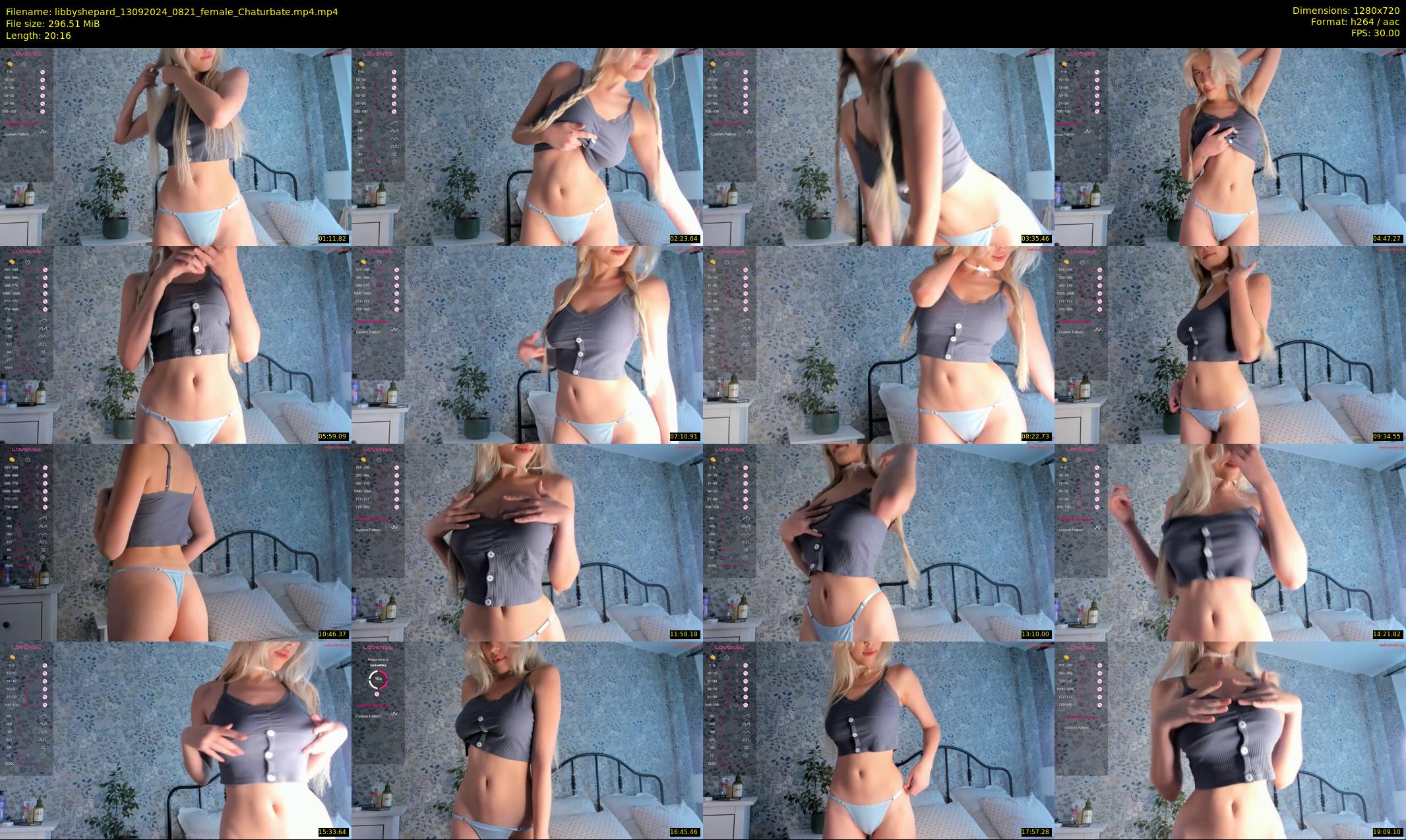 libbyshepard — 21 minute Chaturbate female cam show recording, 720p, Sep 13, 2024