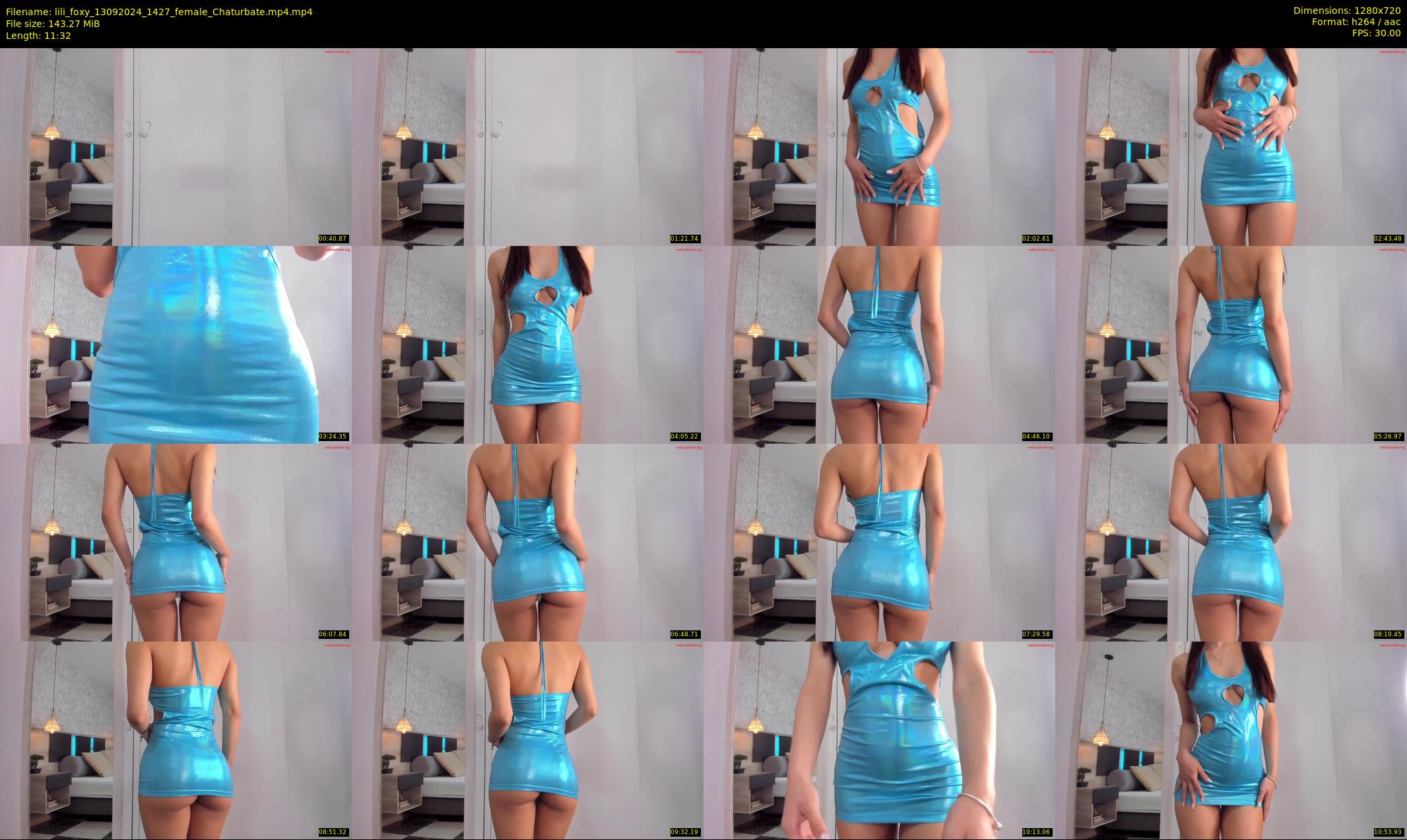 lili_foxy — 12 minute Chaturbate female cam show recording, 720p, Sep 13, 2024