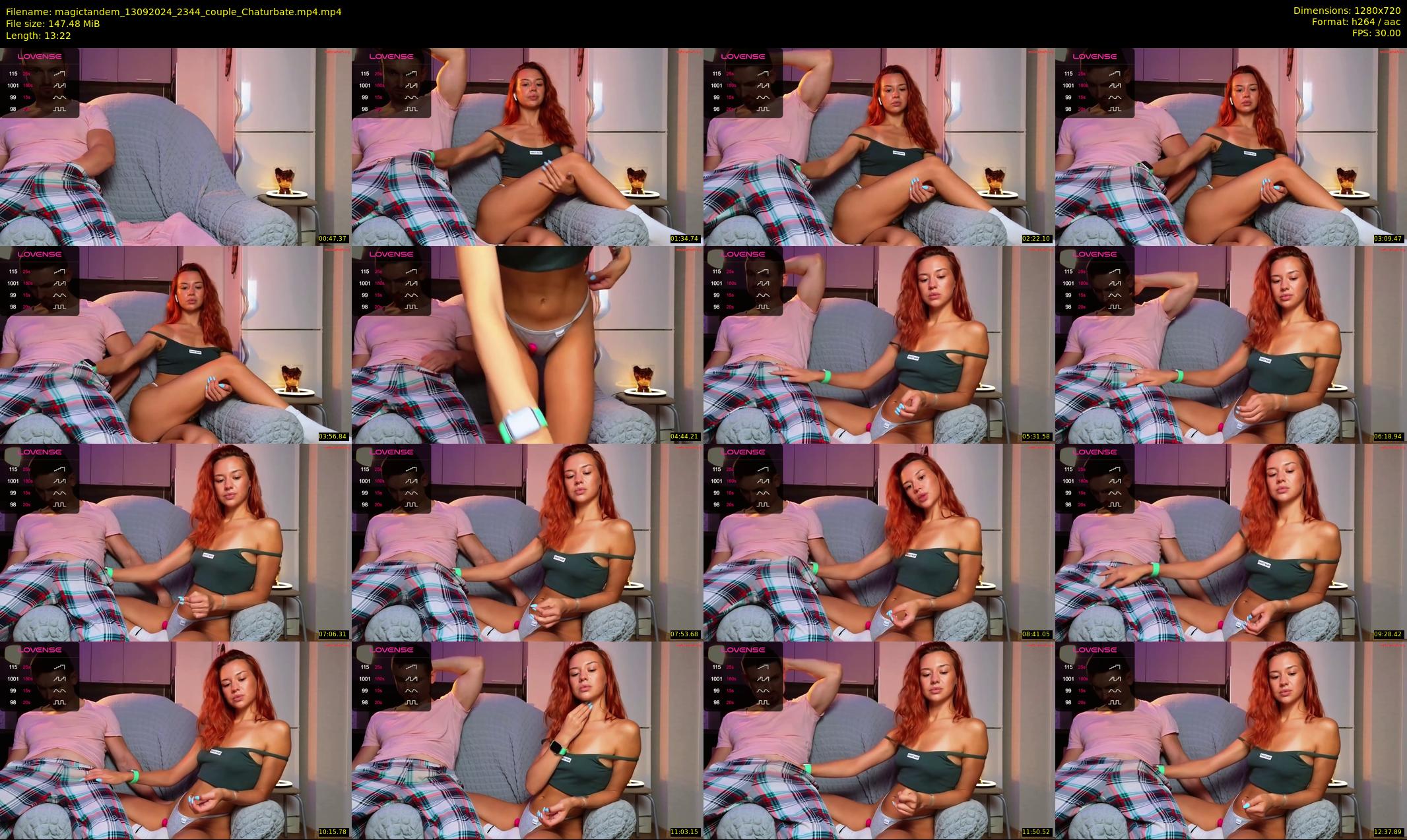 magictandem — 14 minute Chaturbate couple cam show recording, 720p, Sep 13, 2024
