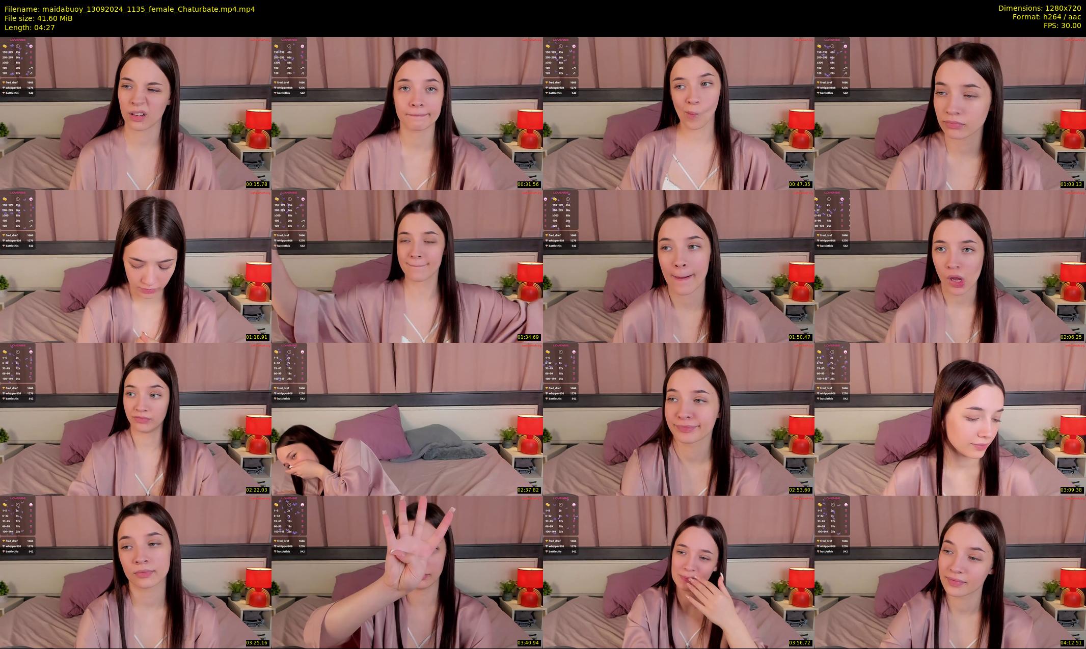 maidabuoy — 5 minute Chaturbate female cam show recording, 720p, Sep 13, 2024