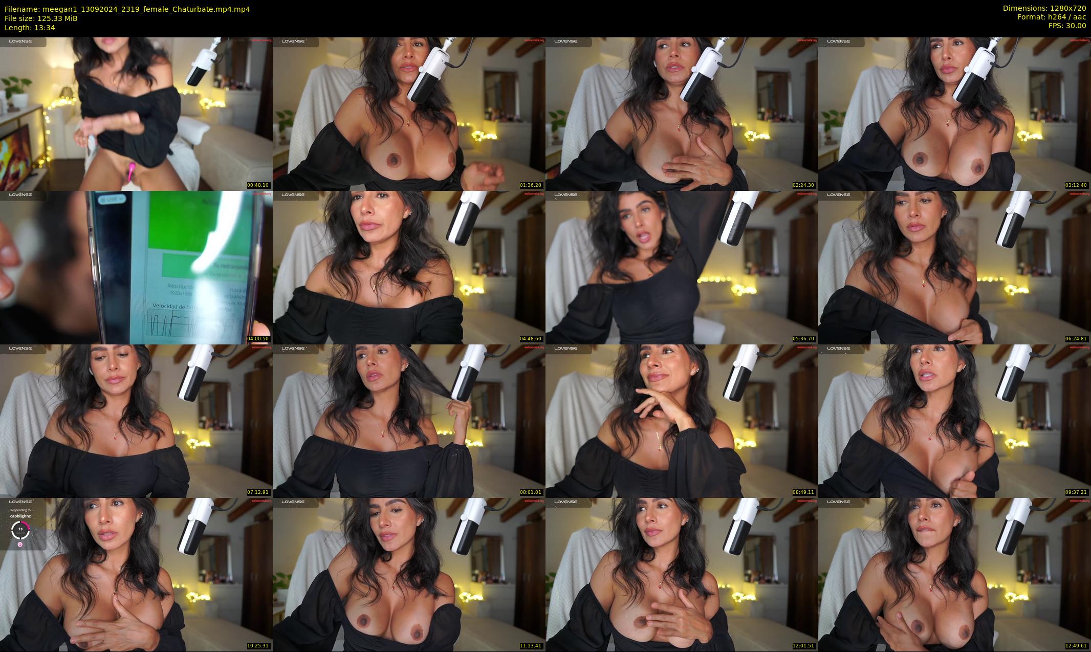 meegan1 — 14 minute Chaturbate female cam show recording, 720p, Sep 13, 2024