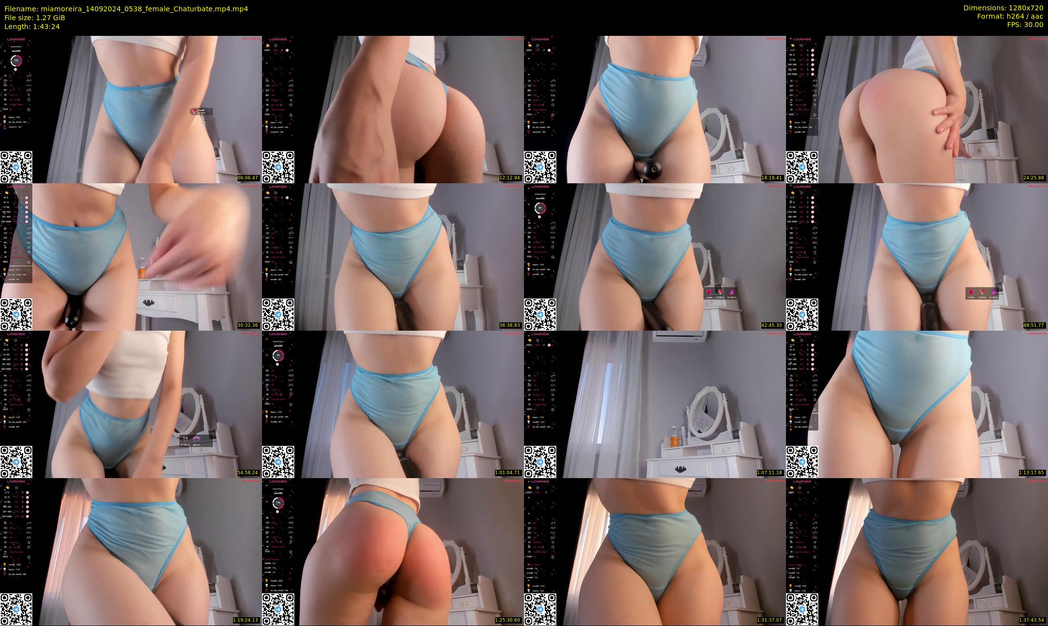 miamoreira — 104 minute Chaturbate female cam show recording, 720p, Sep 14, 2024
