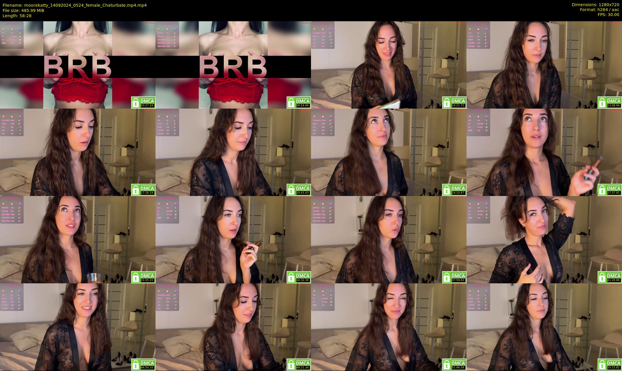 moorekatty — 59 minute Chaturbate female cam show recording, 720p, Sep 14, 2024