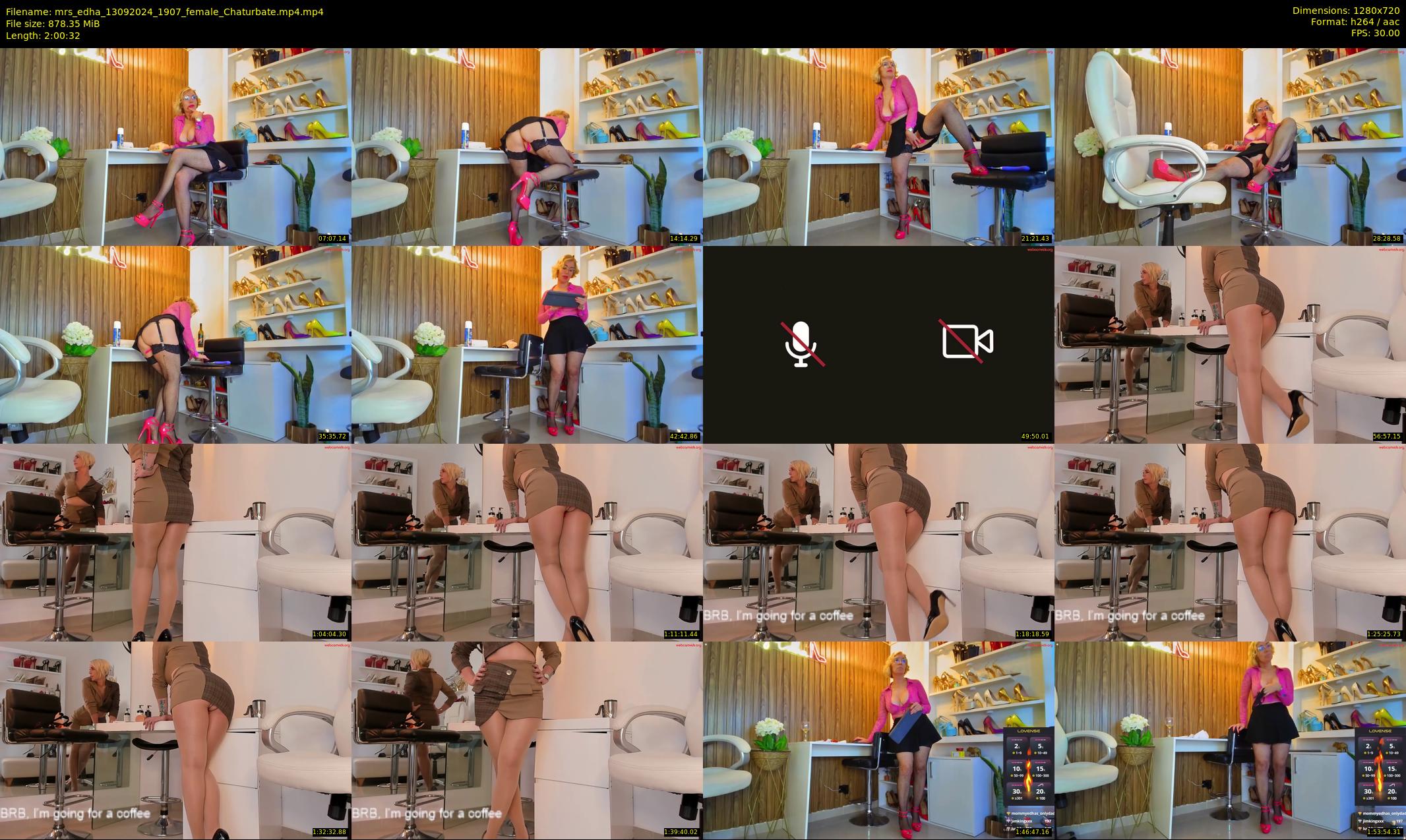 mrs_edha — 121 minute Chaturbate female cam show recording, 720p, Sep 13, 2024