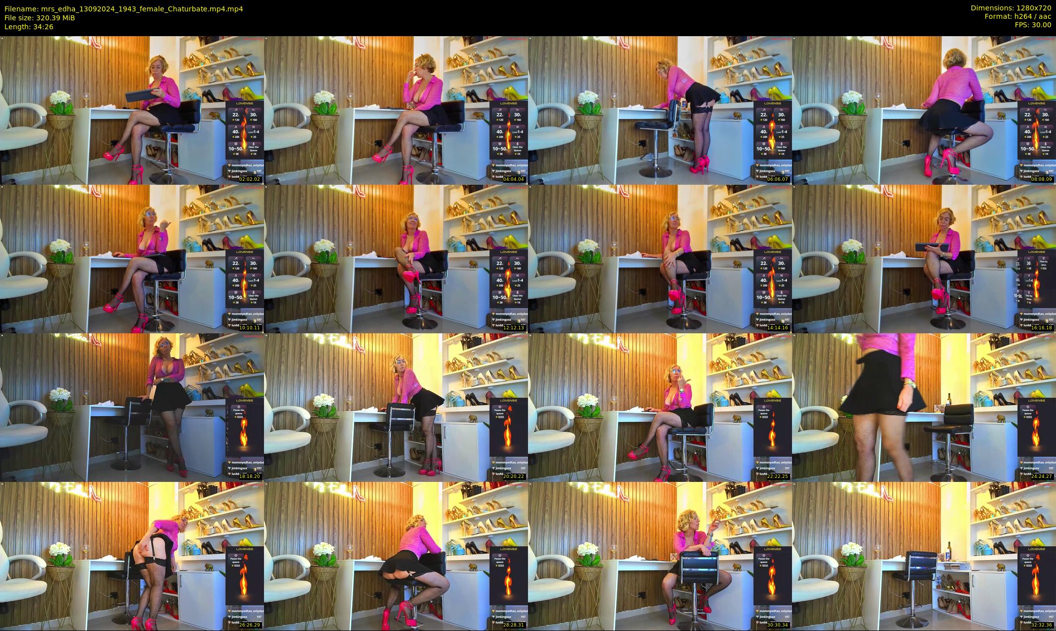 mrs_edha — 35 minute Chaturbate female cam show recording, 720p, Sep 13, 2024