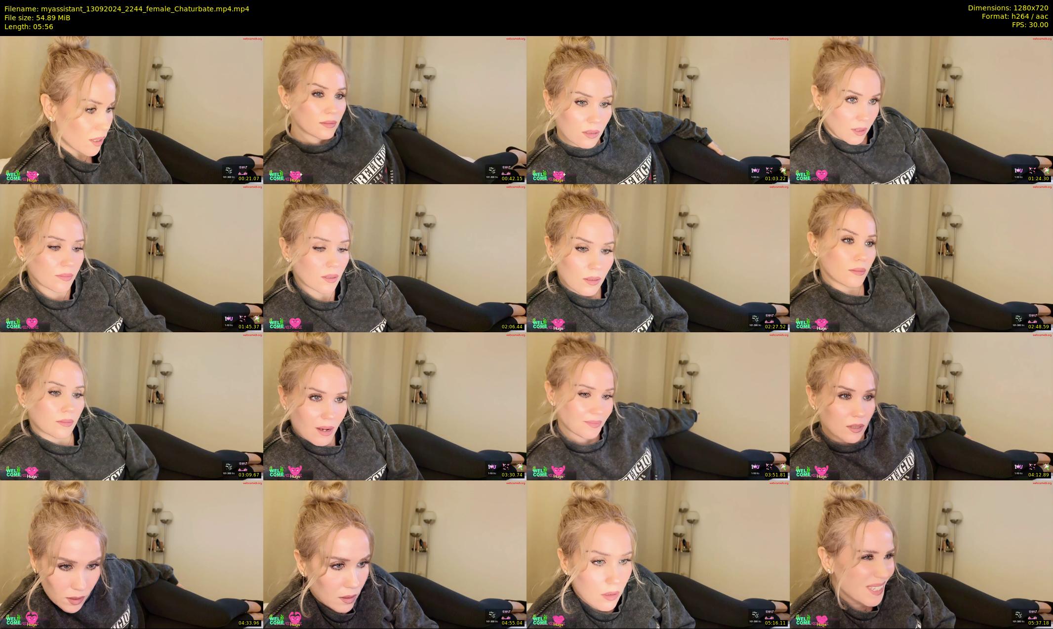 myassistant — 6 minute Chaturbate female cam show recording, 720p, Sep 13, 2024