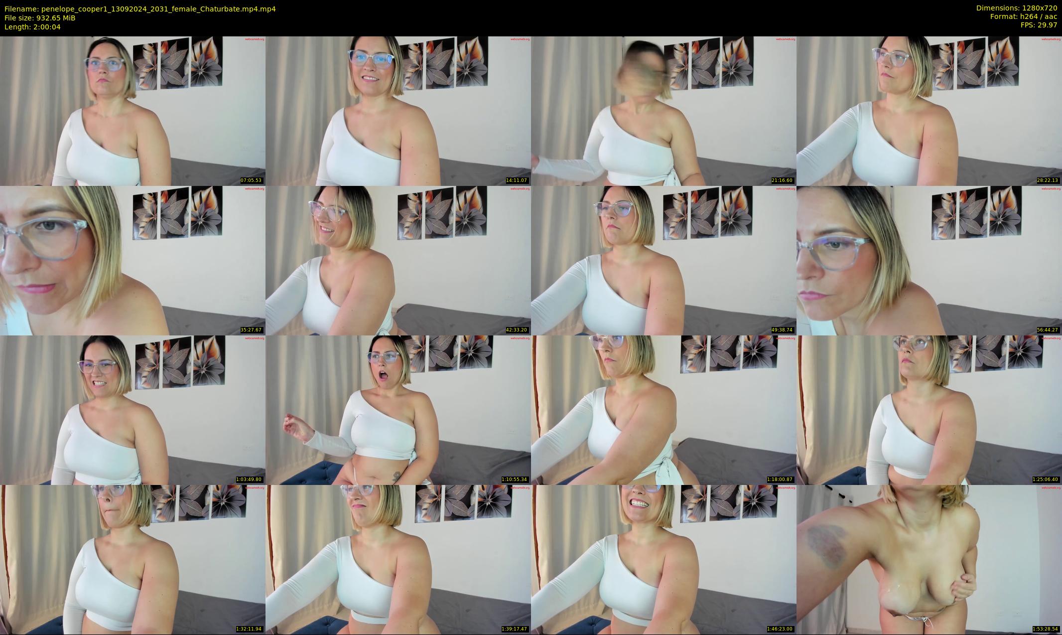 penelope_cooper1 — 121 minute Chaturbate female cam show recording, 720p, Sep 13, 2024