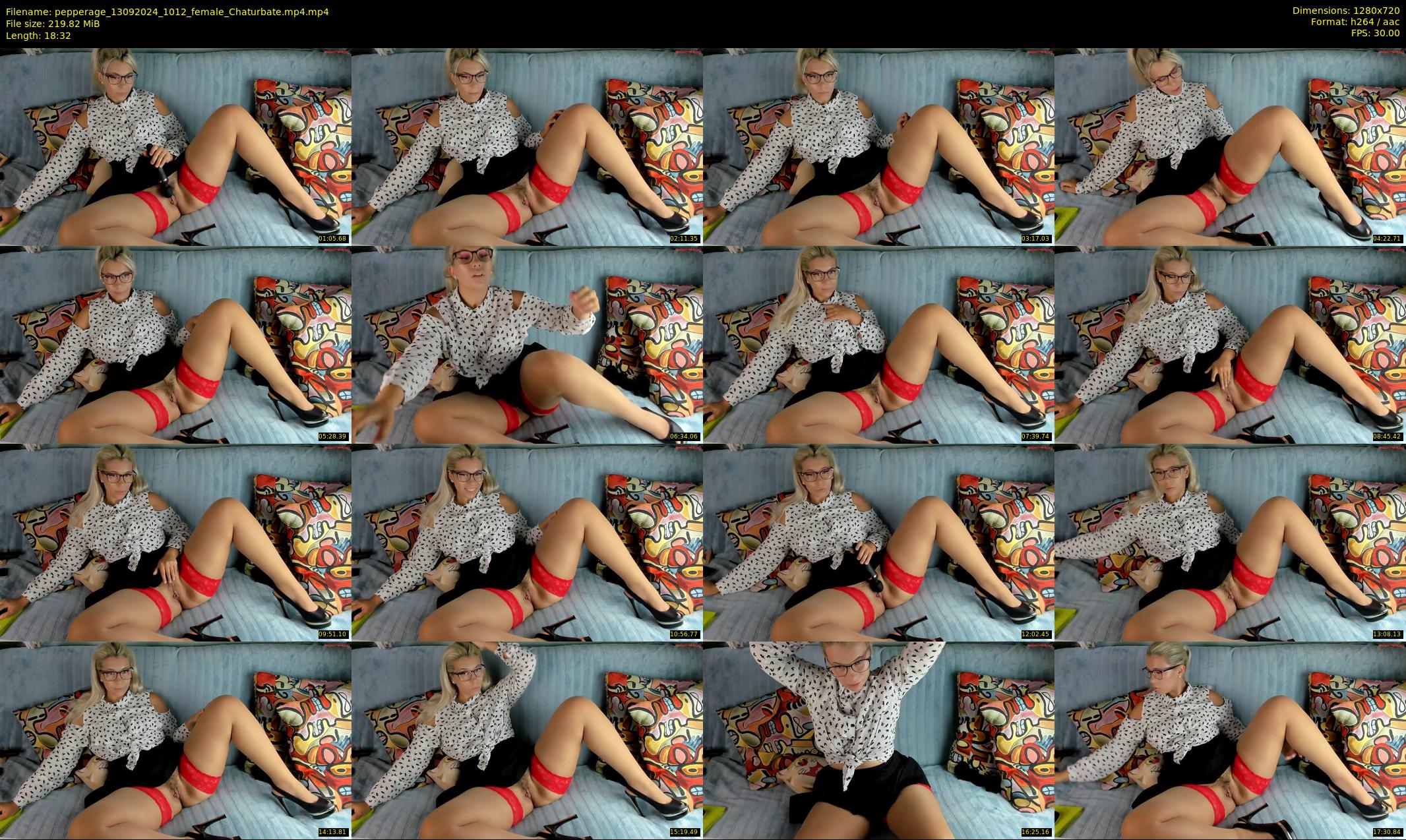 pepperage — 19 minute Chaturbate female cam show recording, 720p, Sep 13, 2024