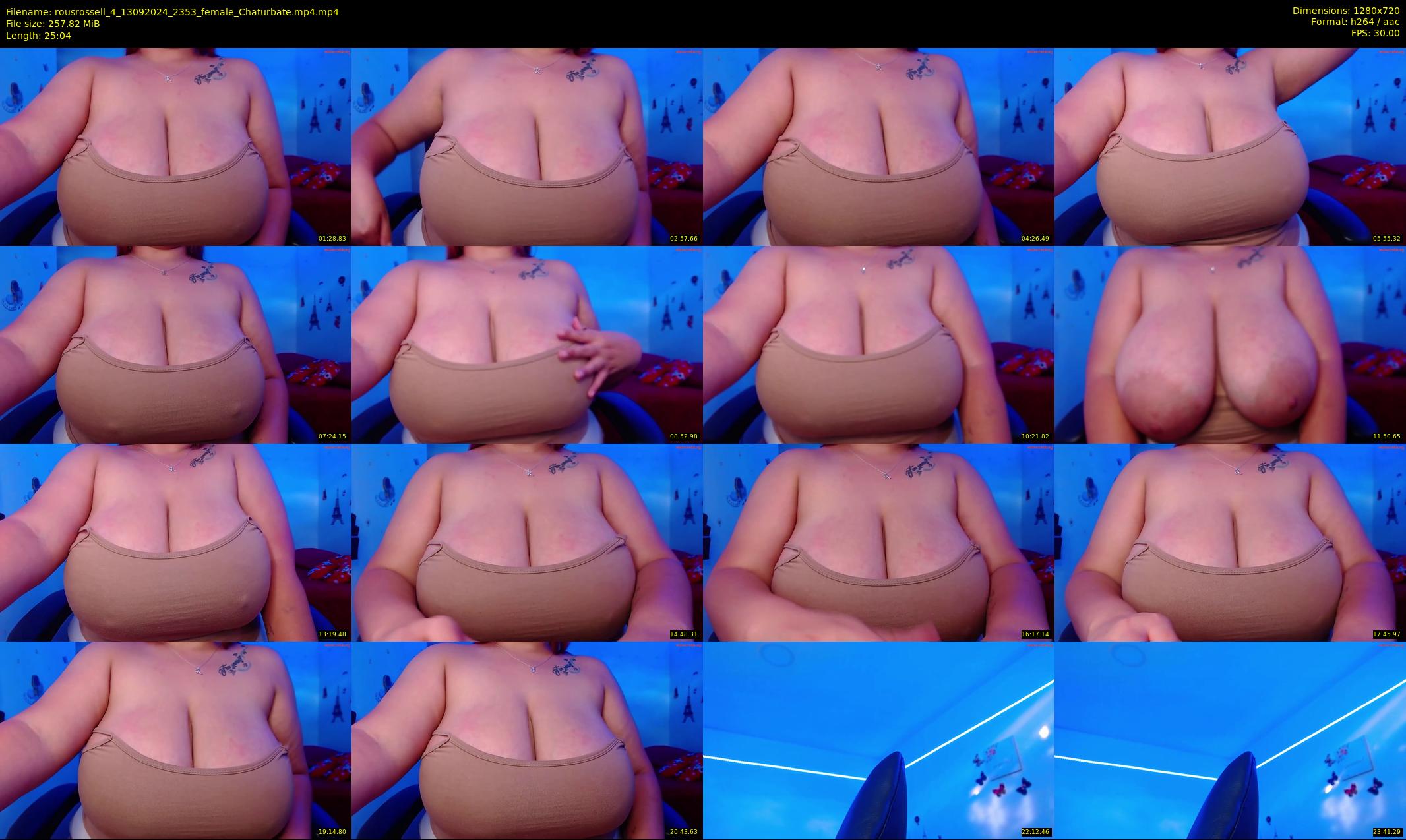 rousrossell_4 — 26 minute Chaturbate female cam show recording, 720p, Sep 13, 2024