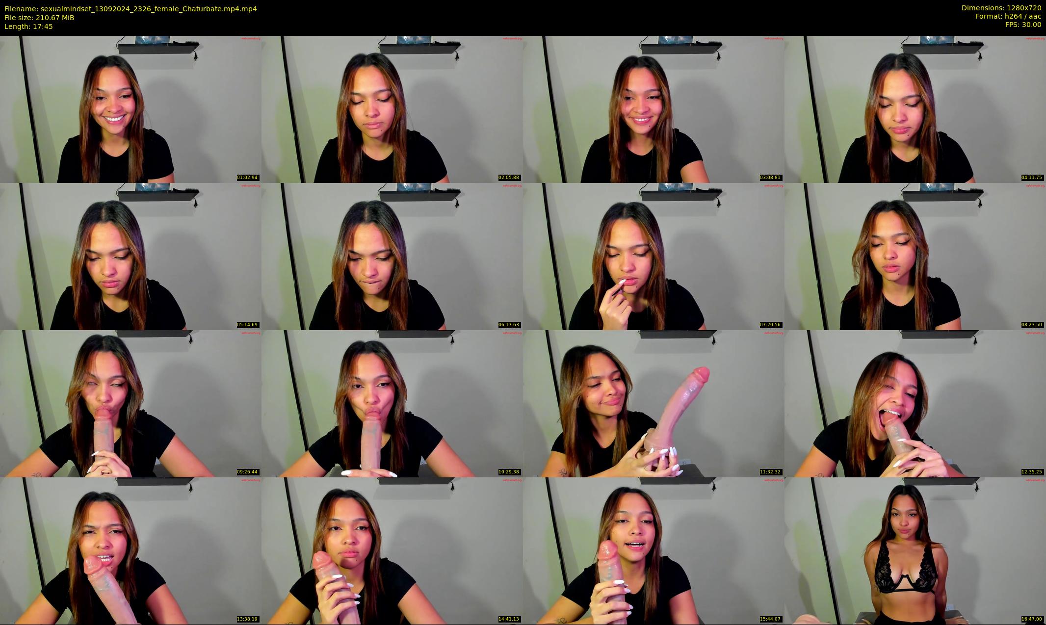 sexualmindset — 18 minute Chaturbate female cam show recording, 720p, Sep 13, 2024